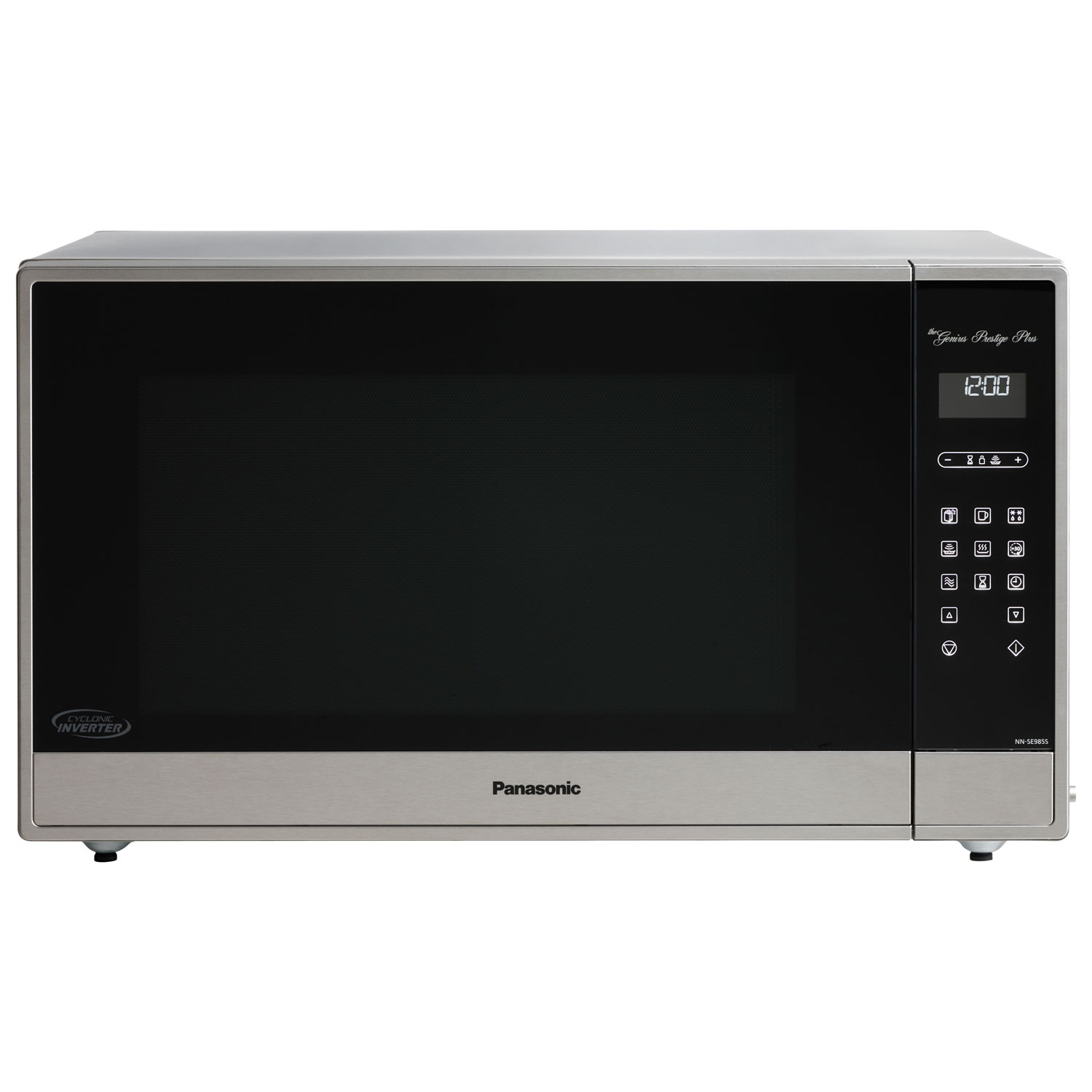 Panasonic Genius Prestige Plus 2.2 Cu. Ft. Cyclonic Inverter Microwave (NNSE995SC) - Stainless Steel