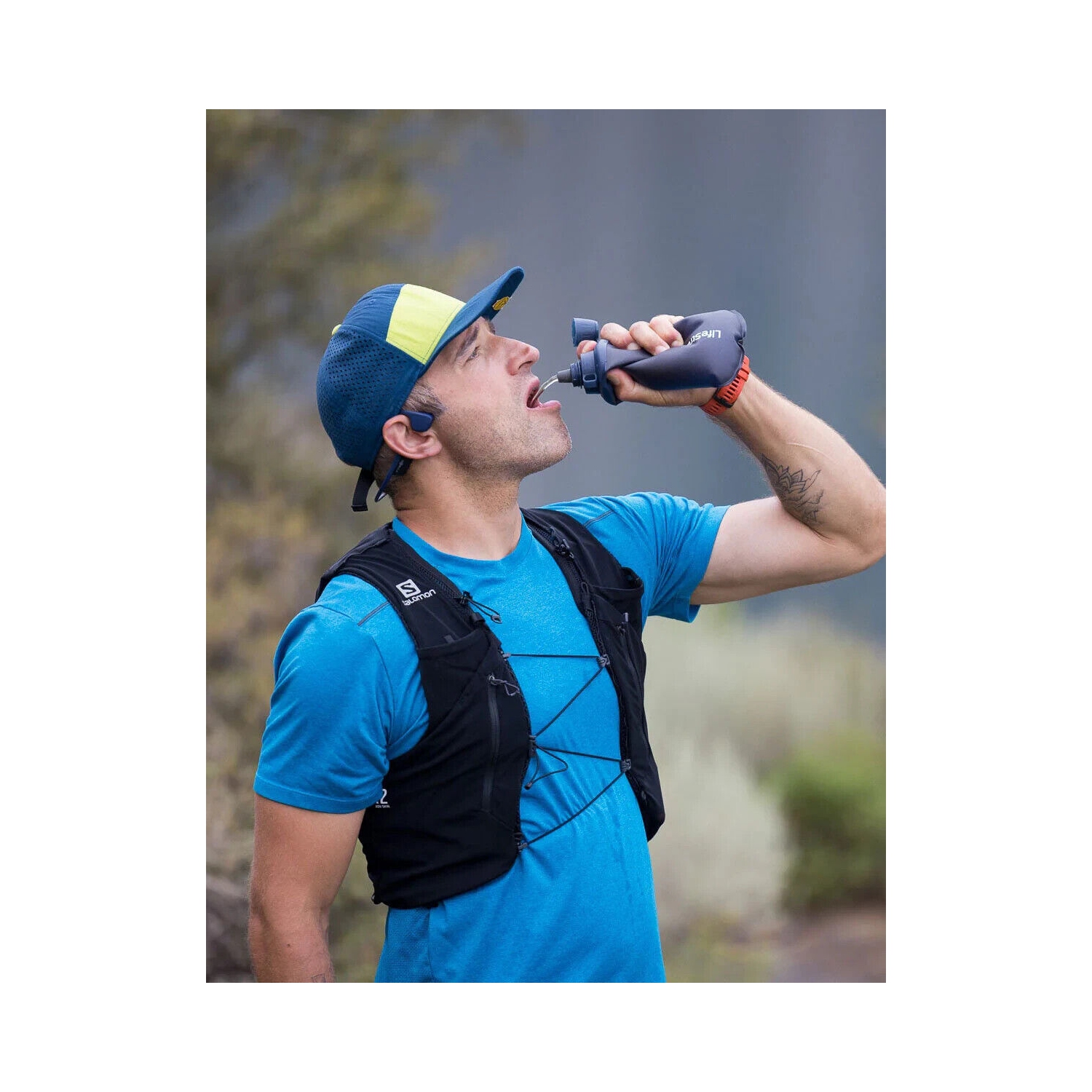 LIFESTRAW PEAK SERIES COLLAPSIBLE SQUEEZE 650 ML WATER FILTER | Black