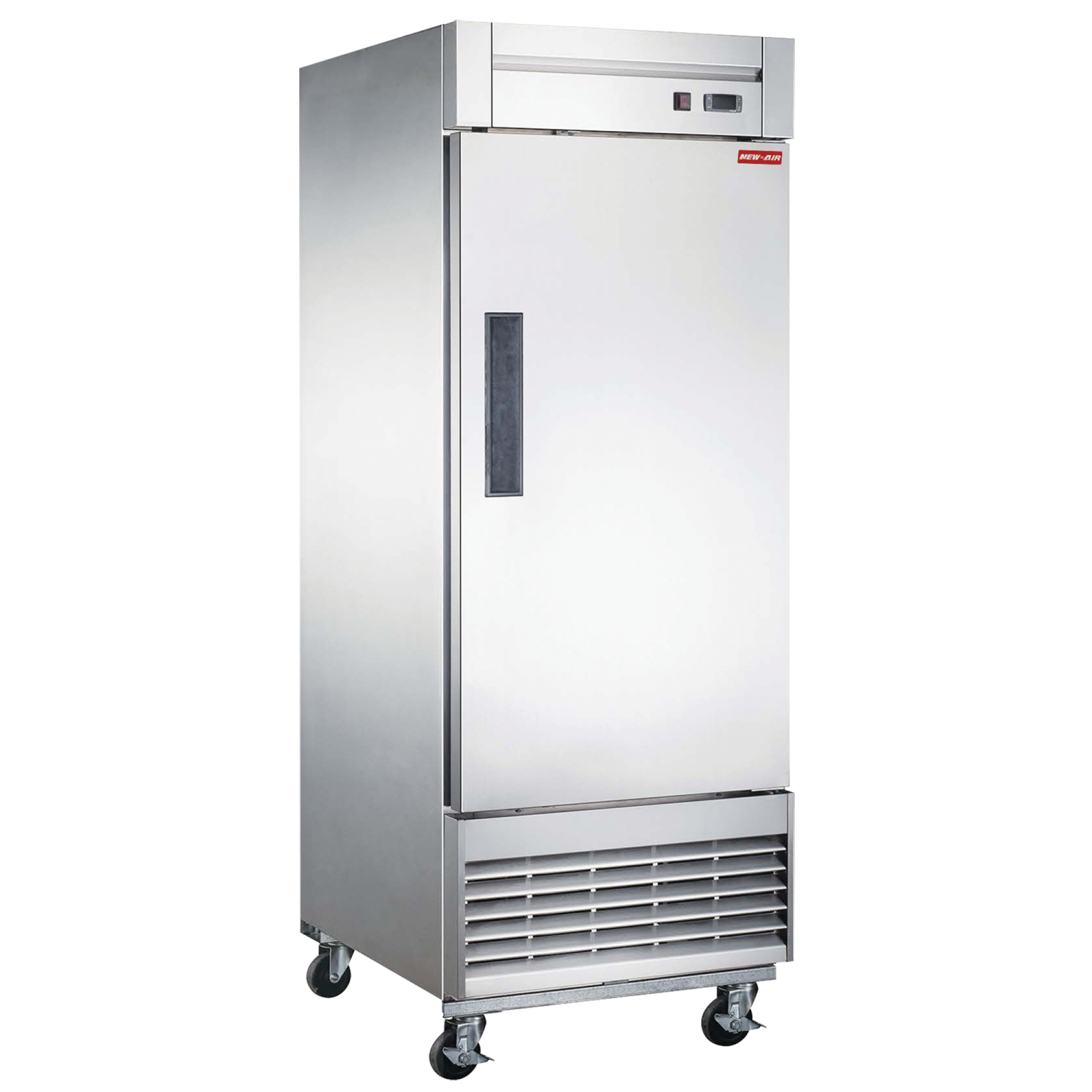 New Air Commercial 27″ 21 Cu. Ft. Single Door REFRIGERATOR (NSR-050-H) - Stainless Steel