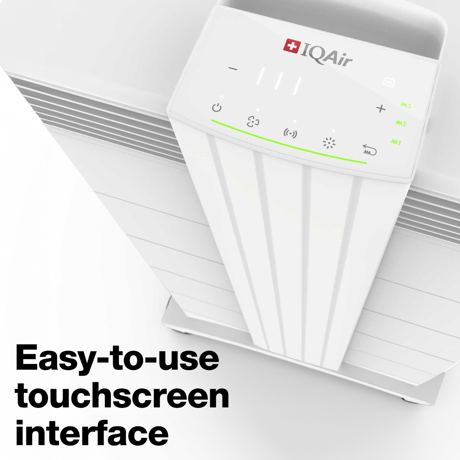 IQAir HealthPro Plus XE Air Purifier - Smart HyperHEPA Filtration for Large Rooms up to 1125 sq ft - Viruses, Allergens, Smoke, Mold, Dust, Pet