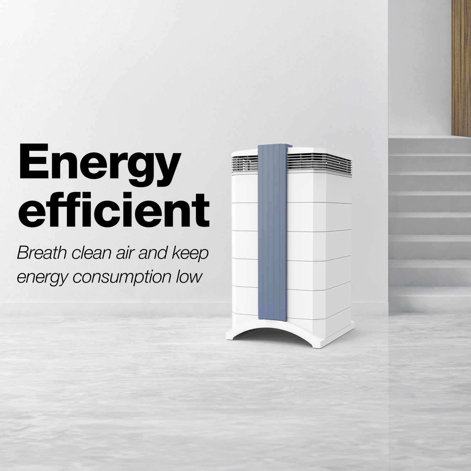 IQAir GC MultiGas XE Air Purifier – Smart MultiGas Filtration for Rooms up to 1125 sq ft - Chemicals, Odors, VOCs, and Particles, Swiss Made, WiFi