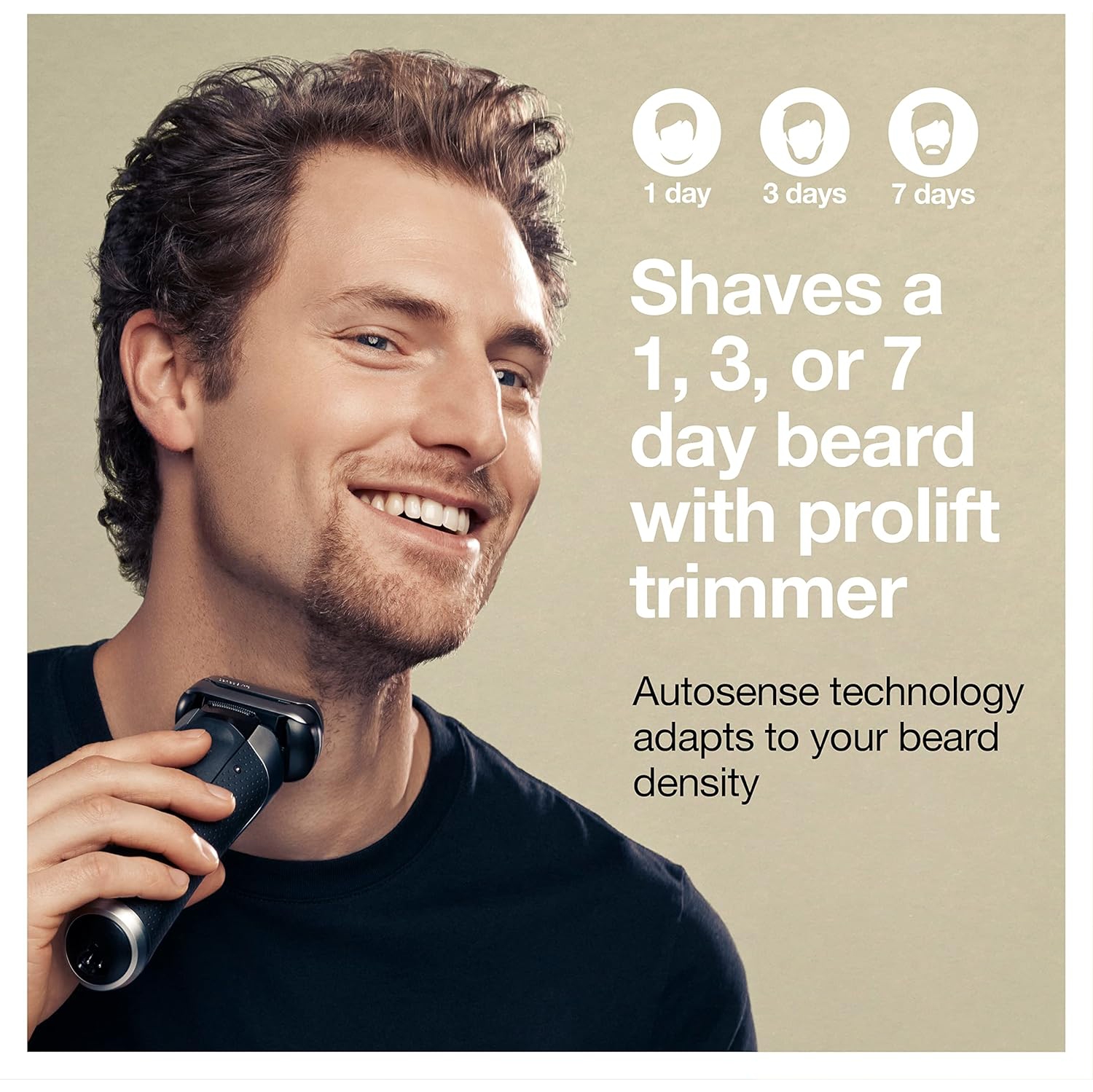 Braun Series 9-9477cc Pro Men's Rechargeable Wet & Dry Electric Foil Shaver with ProLift Trimmer, PowerCase, & SmartCare Center