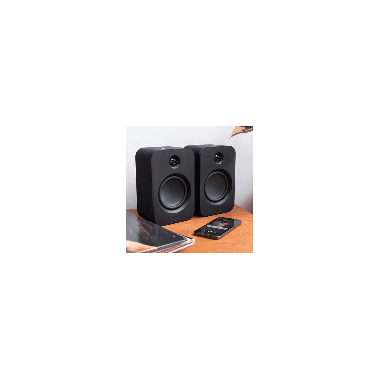 The House of Marley Get Together Duo Bluetooth Speakers - Black