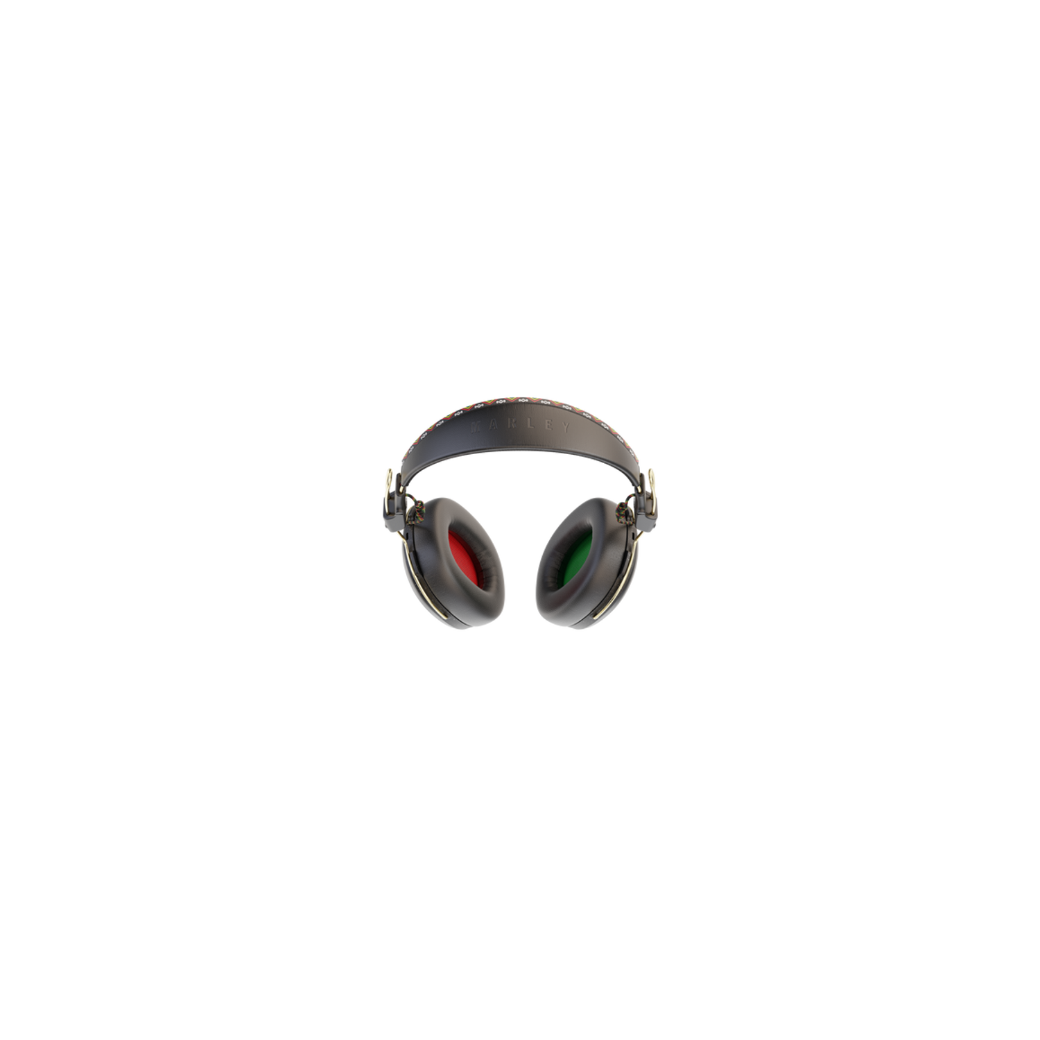 The House of Marley Positive Vibration Frequency Bluetooth Over-Ear Headphones - Rasta
