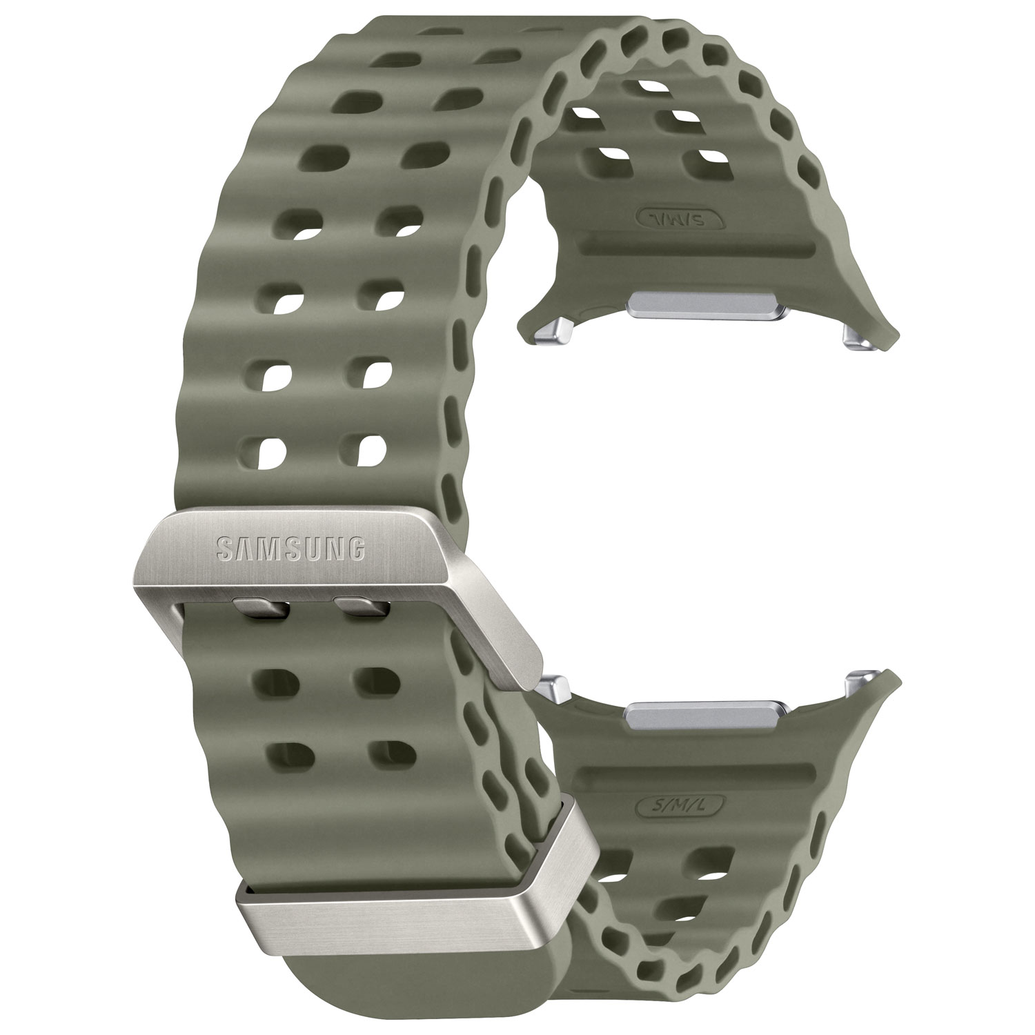 Samsung X2 Marine Band for Galaxy Watch - Medium / Large - Forest Green