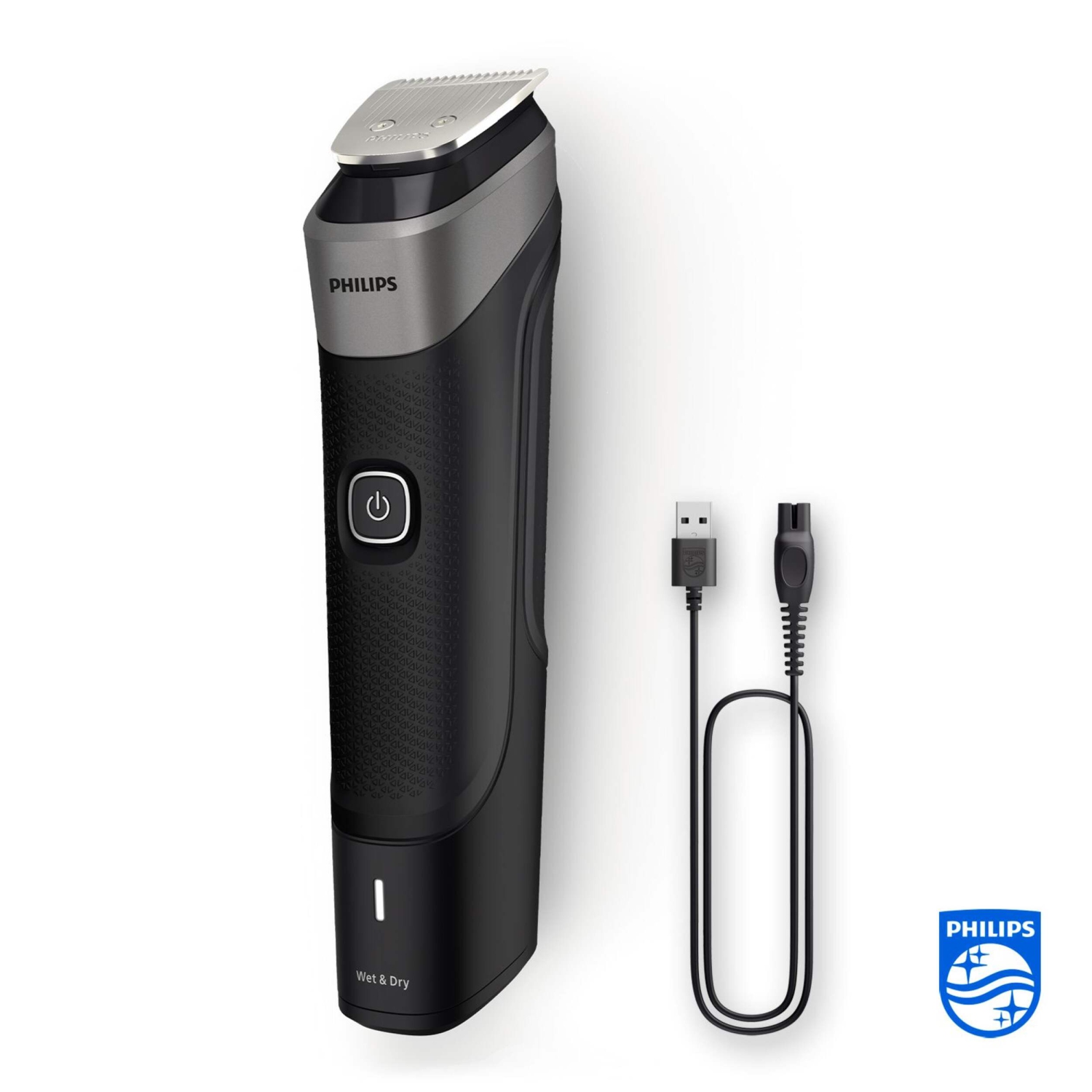 Tondeuse sans fil rechargeable tout-en-un Philips Multigroom Series 5000, 19 pièces