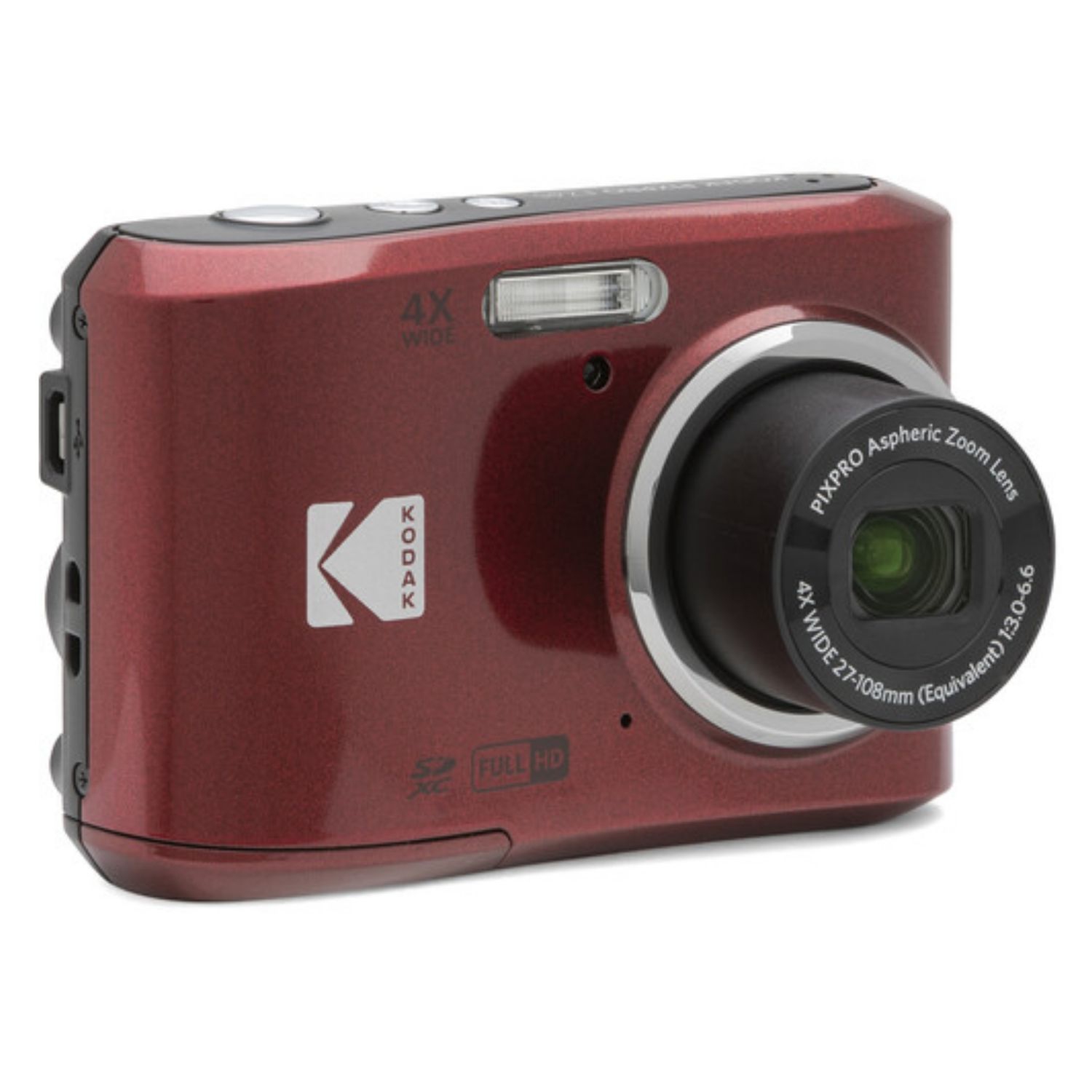 Appareil photo numérique 16 Mpx HD intégrale à zoom convivial FZ45 PIXPRO de Kodak avec carte mémoire 32 Go et sac