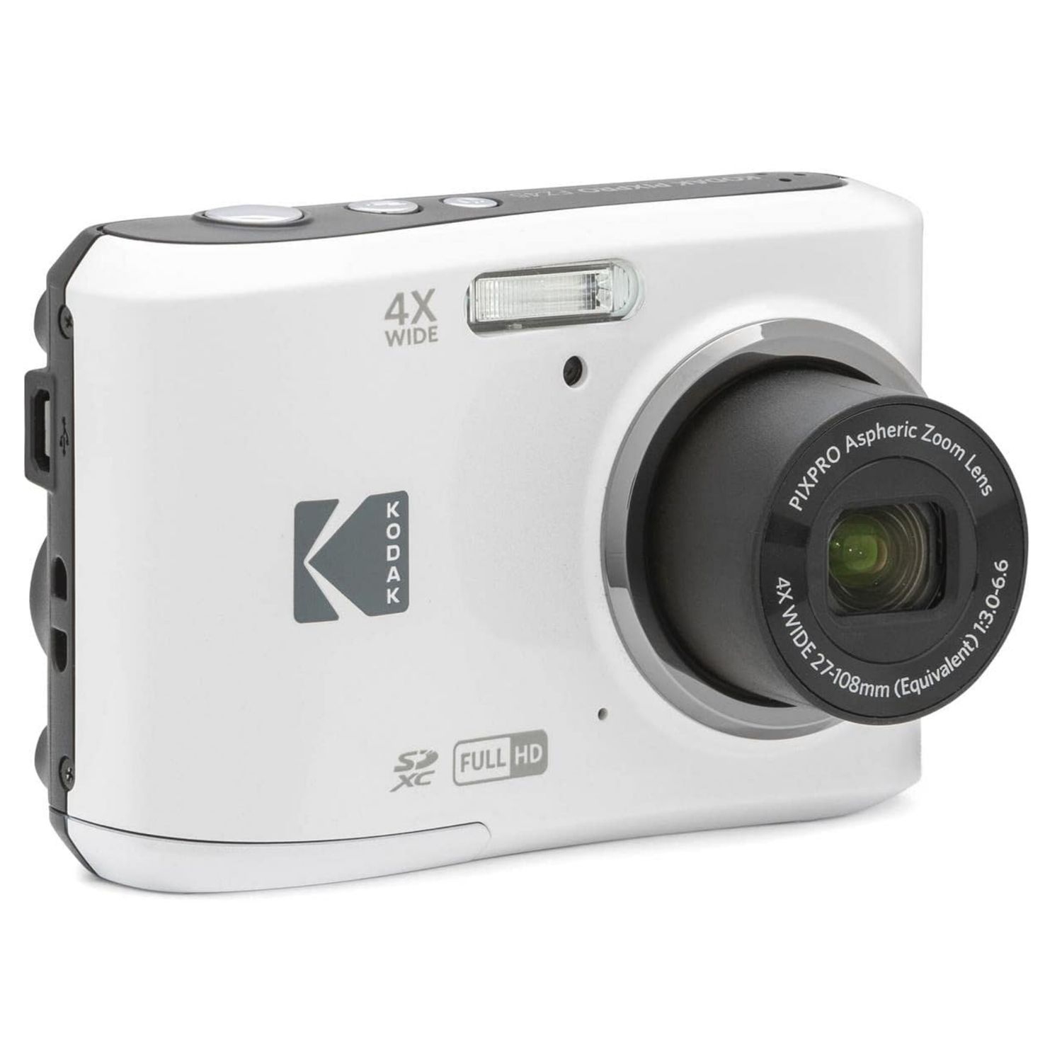 Appareil photo numérique 16&nbsp;Mpx HD intégrale à zoom convivial FZ45 PIXPRO de Kodak avec carte mémoire 32&nbsp;Go et sac