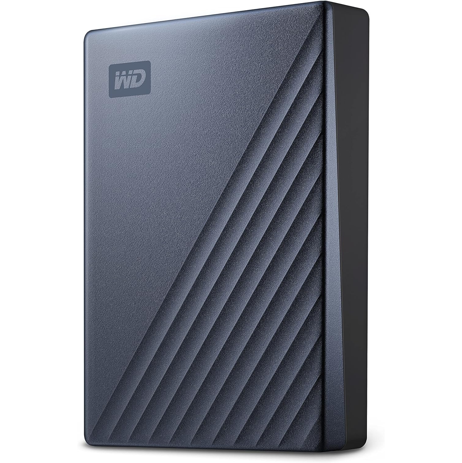 Western Digital 4TB My Passport Ultra Blue Portable External Hard Drive, USB-C - WDBFTM0040BBL-WESN