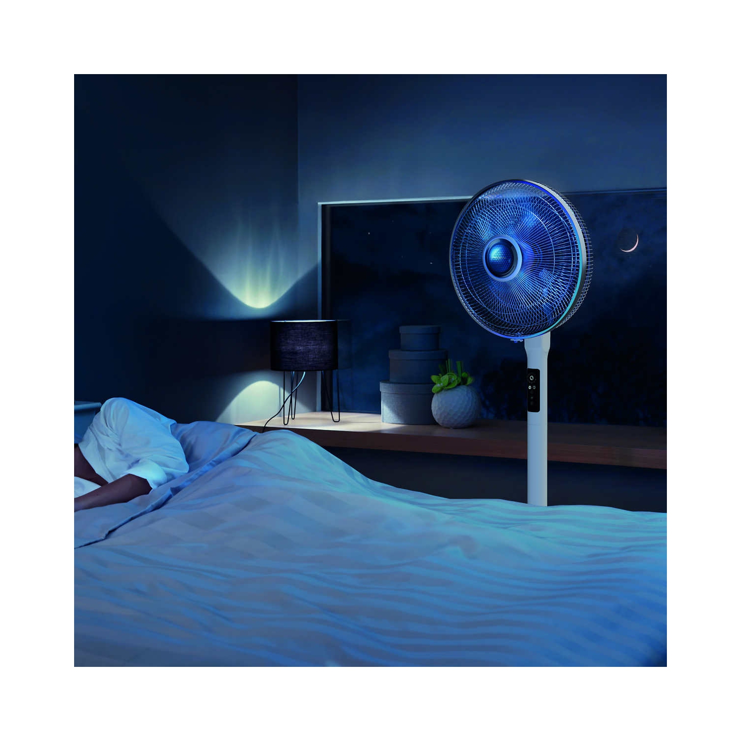 Ventilateur sur pied et ventilateur Turbo Silence Extreme de Rowenta