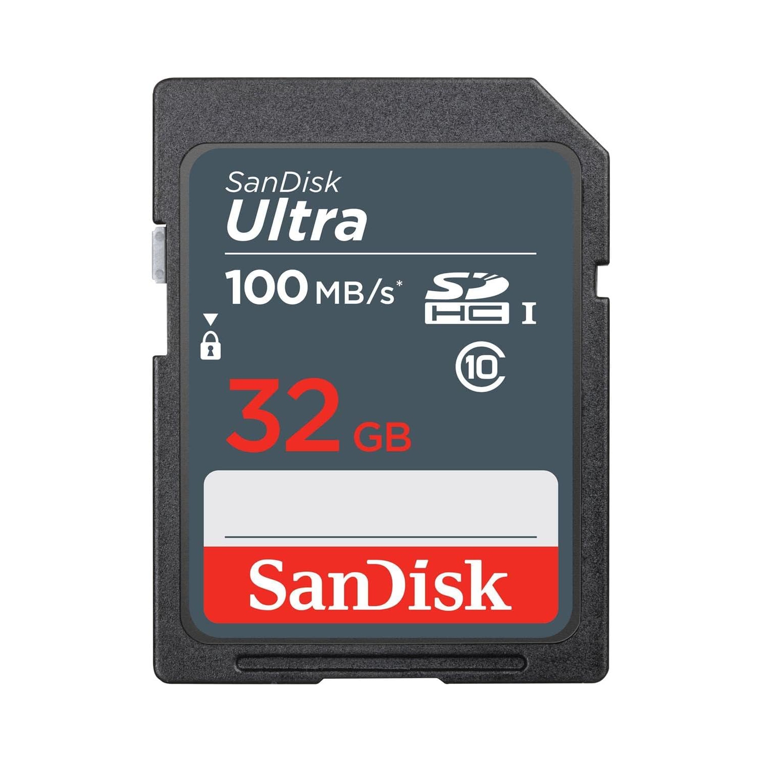 32GB Ultra 100MBs Sandisk SDHC Memory Card