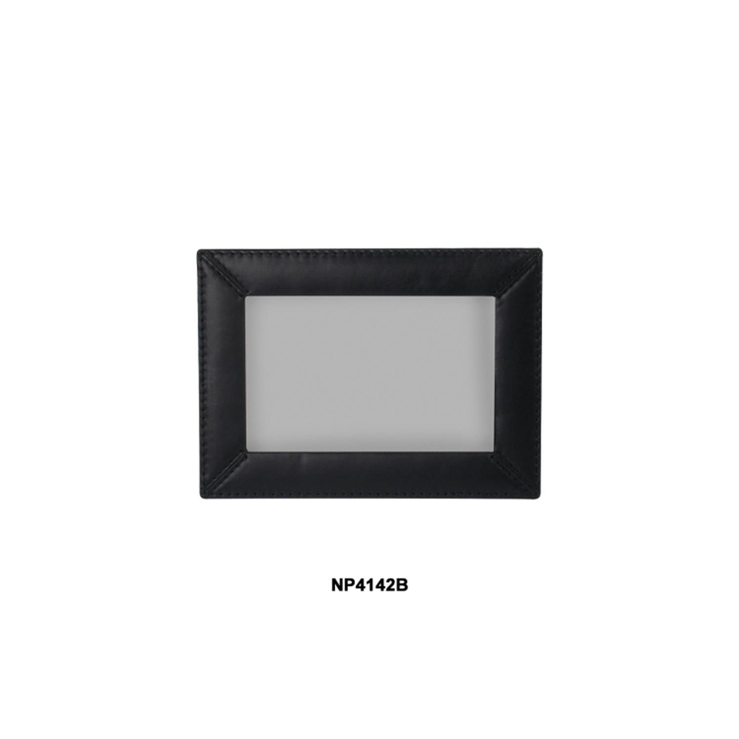 Cadre pour photo nappa 4 x 6 po – noir