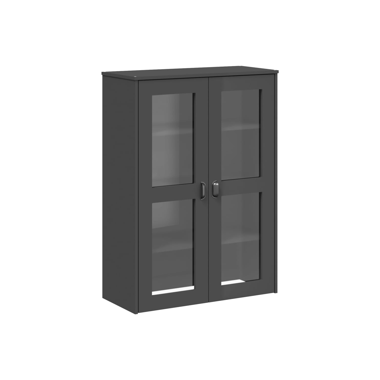 vidaXL Highboard VIKEN Anthracite Grey 80x40x190 cm Solid Wood Pine