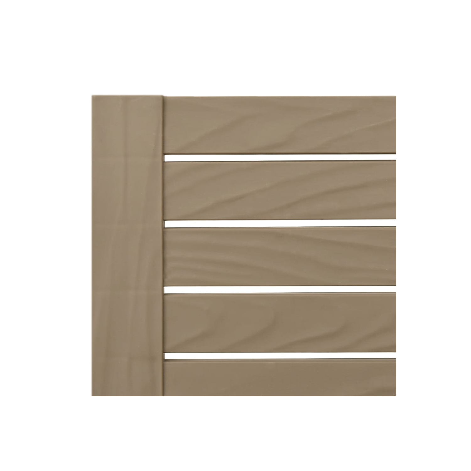 vidaXL Sun Lounger Light Brown 155x58x83 cm Polypropylene