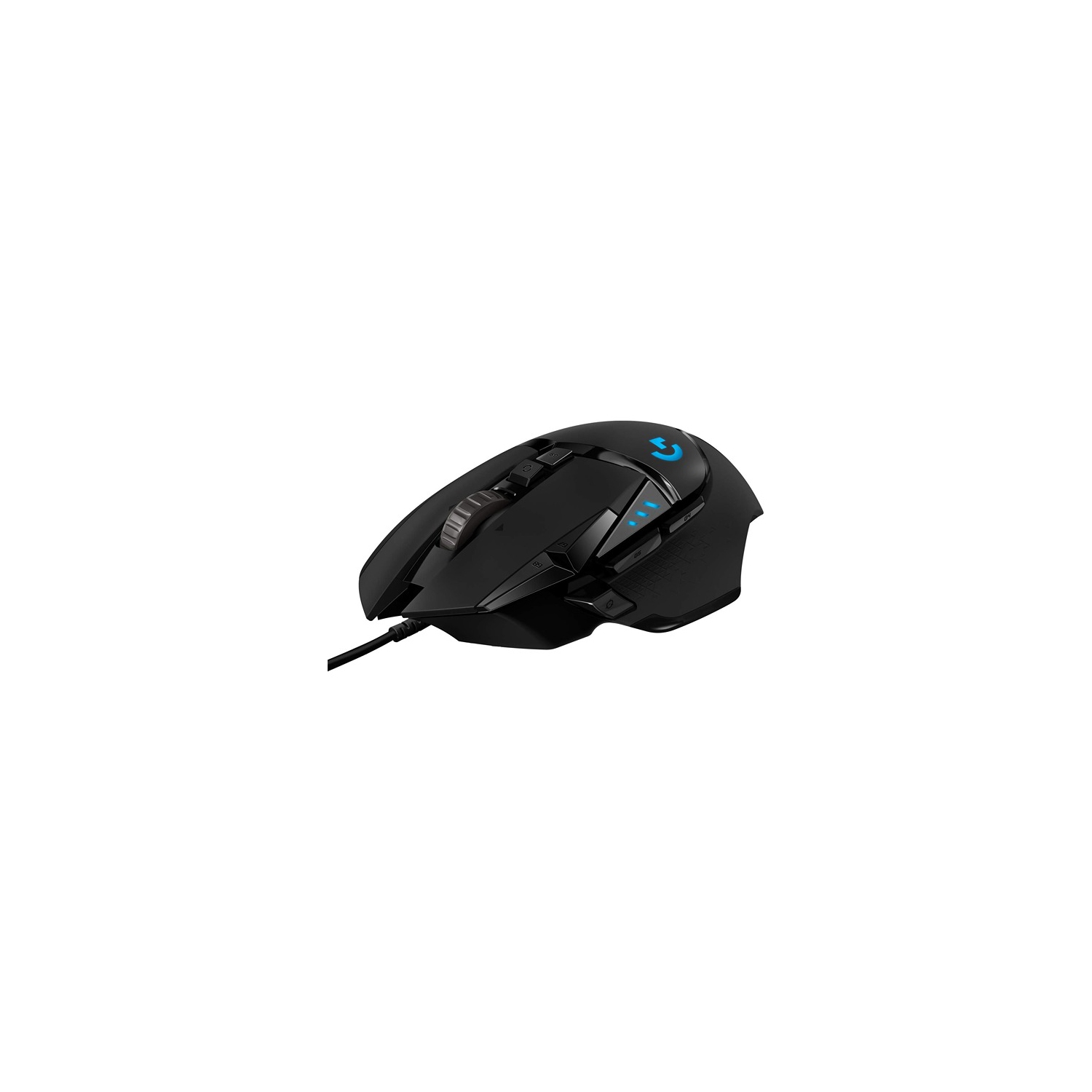 LOGITECH G 7.5 x 4 x 0.25 cm HERO 25K Sensor High Performance Wired Gaming Mouse G502 Black