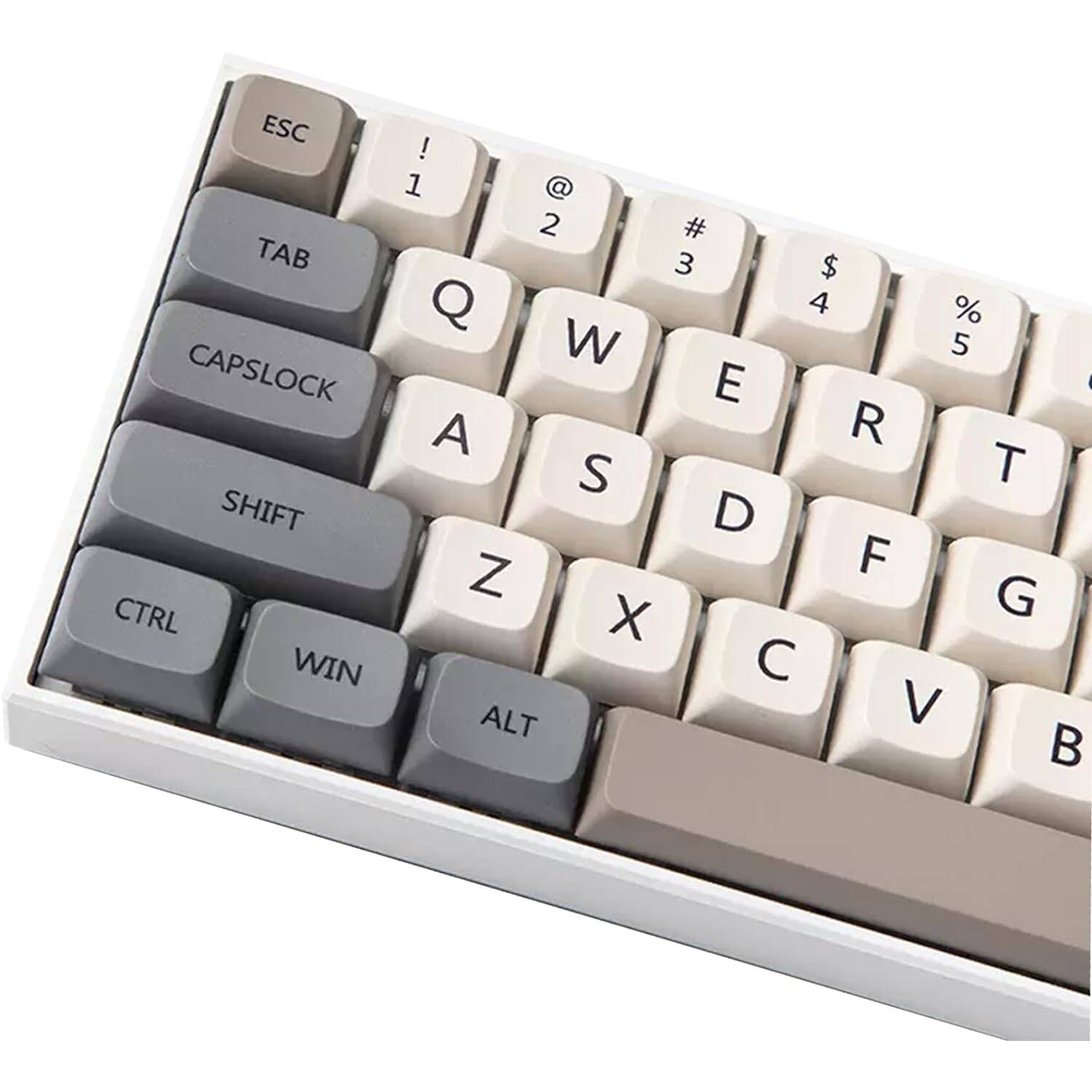 PBT Keycaps 133 Keys XDA Profile Dye Sublimation Keycaps Custom Keyboard Keycaps Set , fit for 61/64/68/84/87/96/98 Cherry Mx Switches ISO ANSI