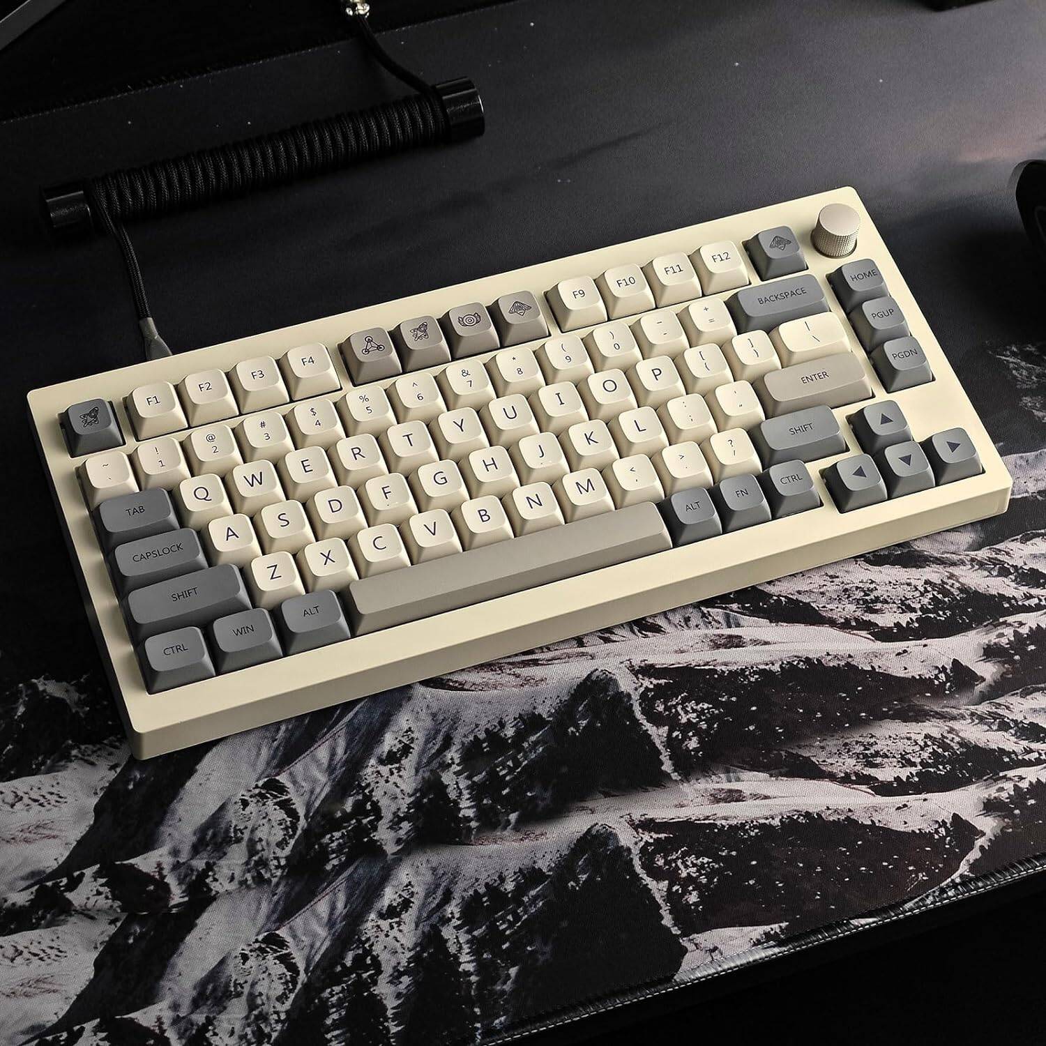 PBT Keycaps 133 Keys XDA Profile Dye Sublimation Keycaps Custom Keyboard Keycaps Set , fit for 61/64/68/84/87/96/98 Cherry Mx Switches ISO ANSI