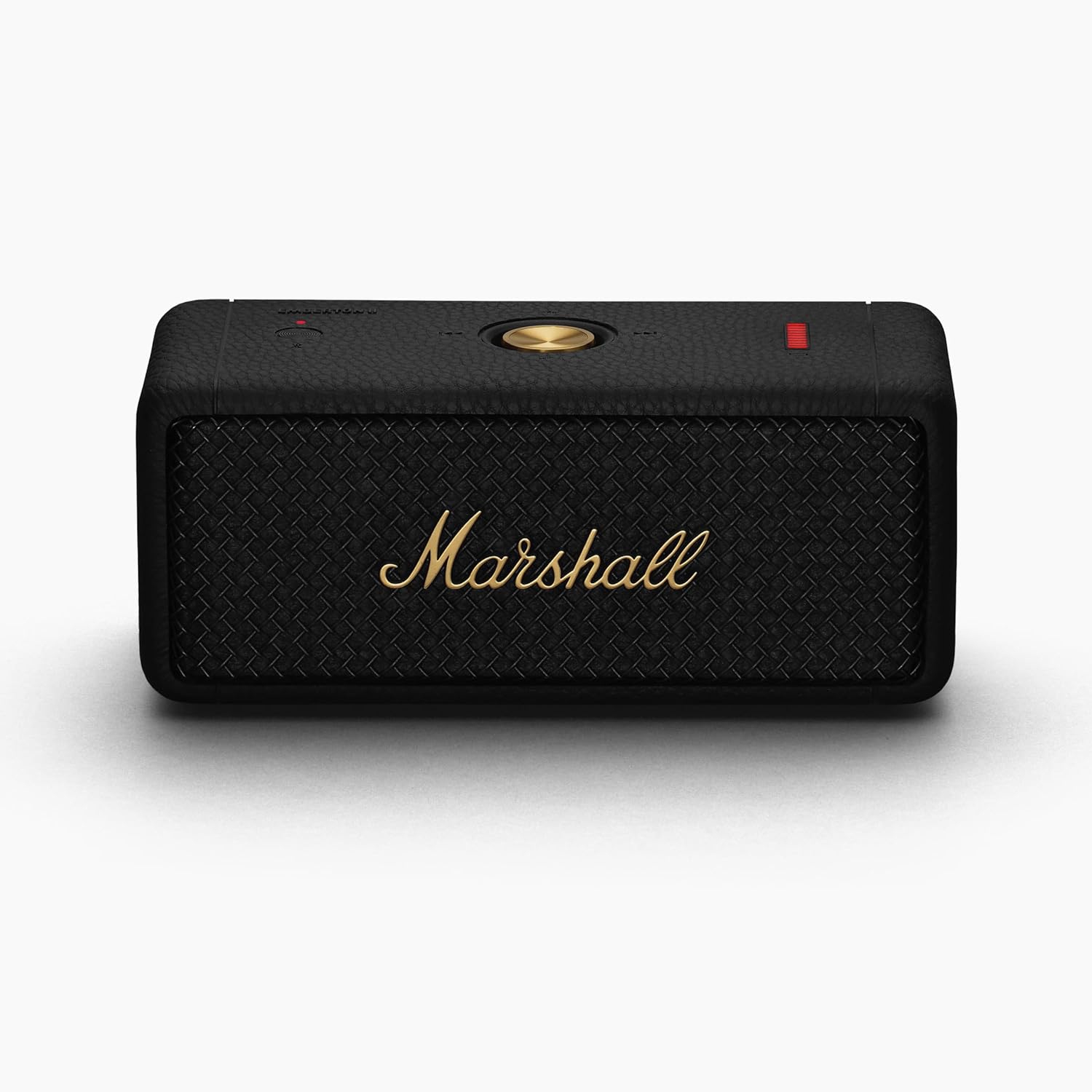 【美品】Marshall Emberton II Black and Steel Marshall Emberton II Portable Bluetooth Speaker - Black