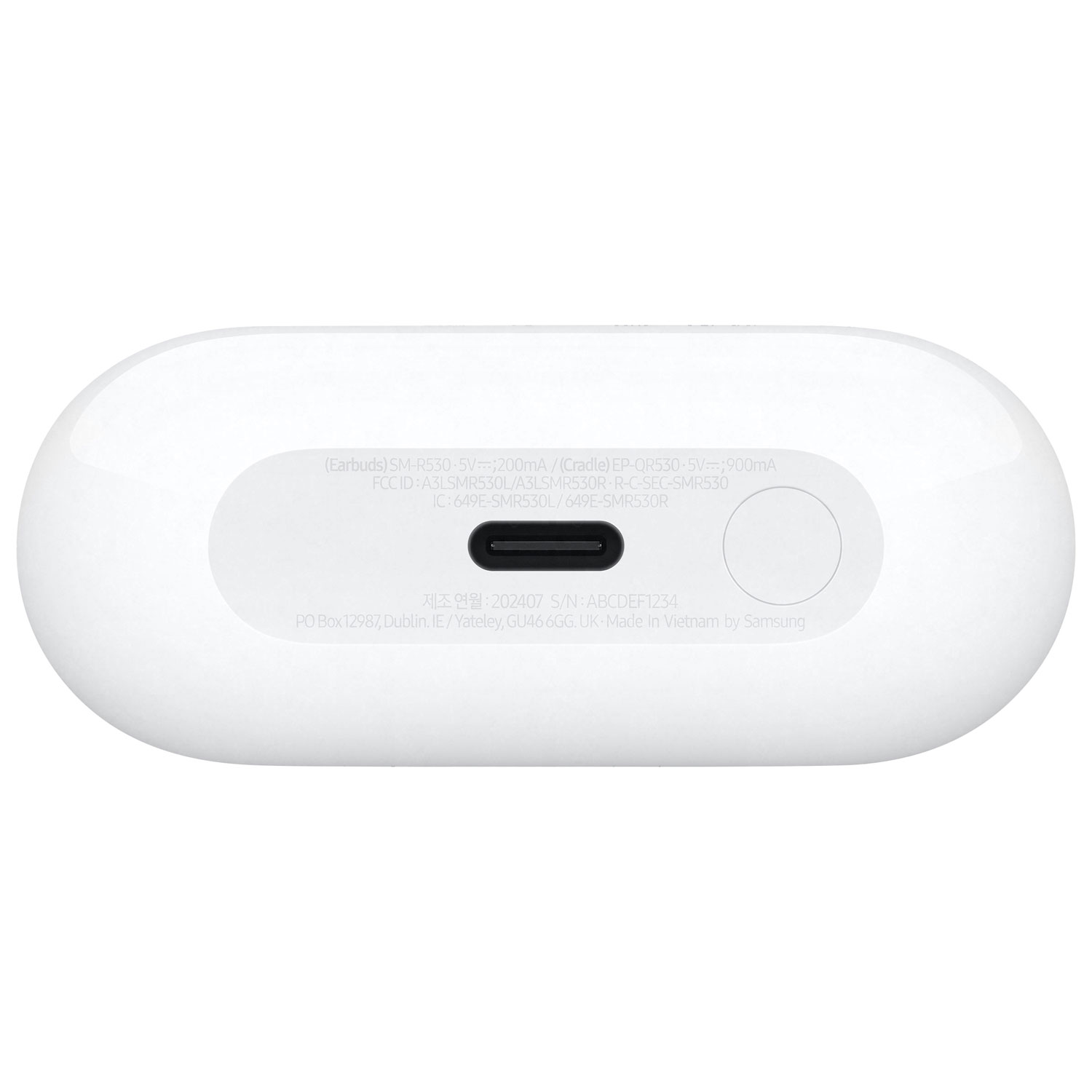 Samsung Galaxy Buds3 In-Ear Noise Cancelling True Wireless Earbuds - White