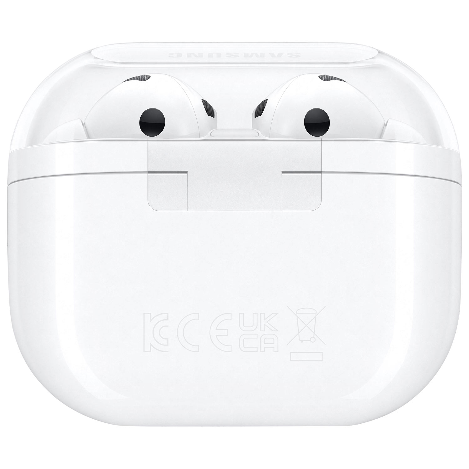 Écouteurs boutons 100 % sans fil à suppression du bruit Galaxy Buds3 Pro de Samsung - Blanc