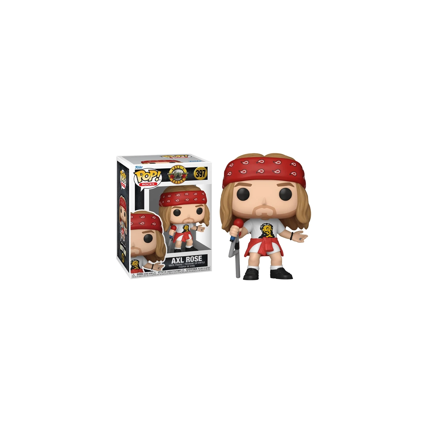 Funko Pop! Rocks Guns N' Roses Vinyl Figure Axl Rose #397