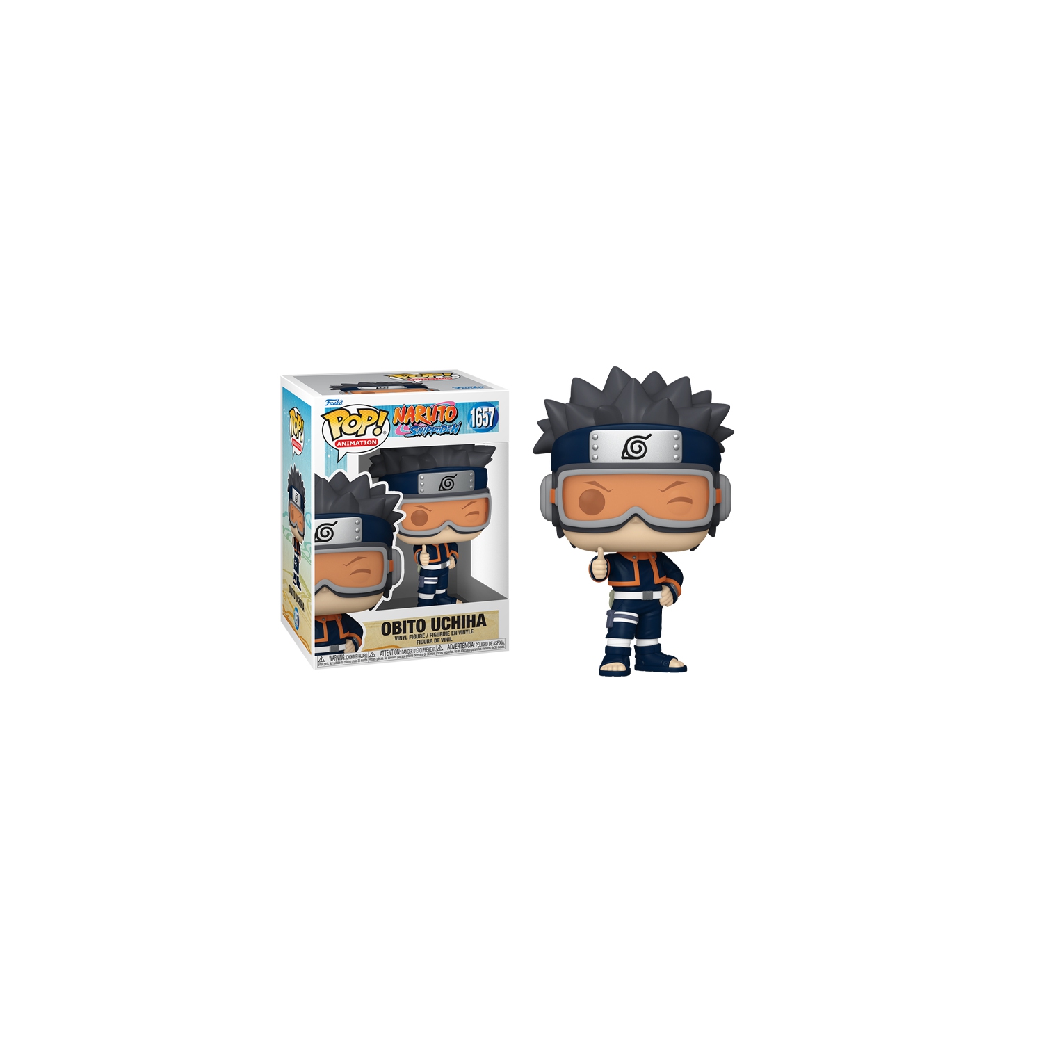 Funko Pop! Animation Naruto Shippuden Vinyl Figure Obito Uchiha #1657