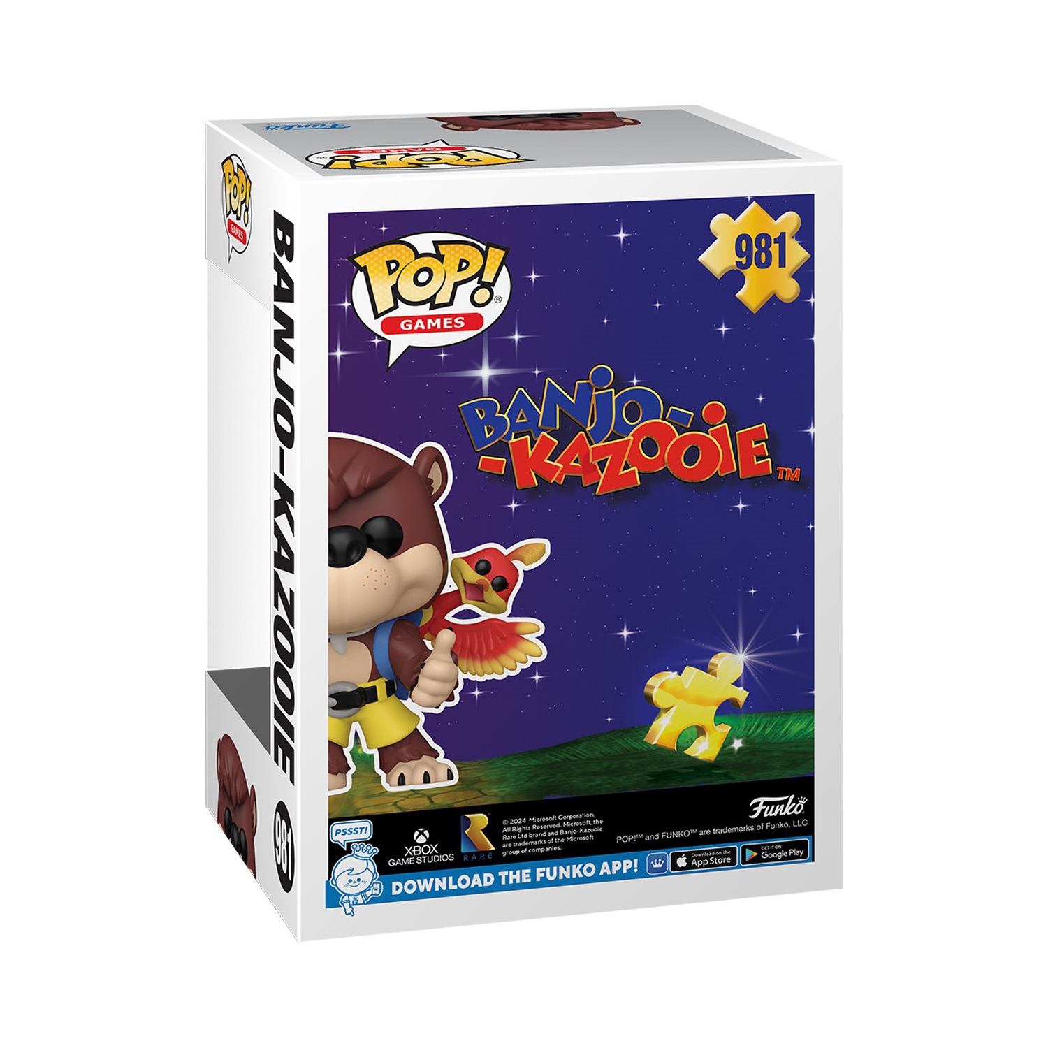 Funko Pop! Games Banjo-Kazooie Vinyl Figure Banjo & Kazooie #981