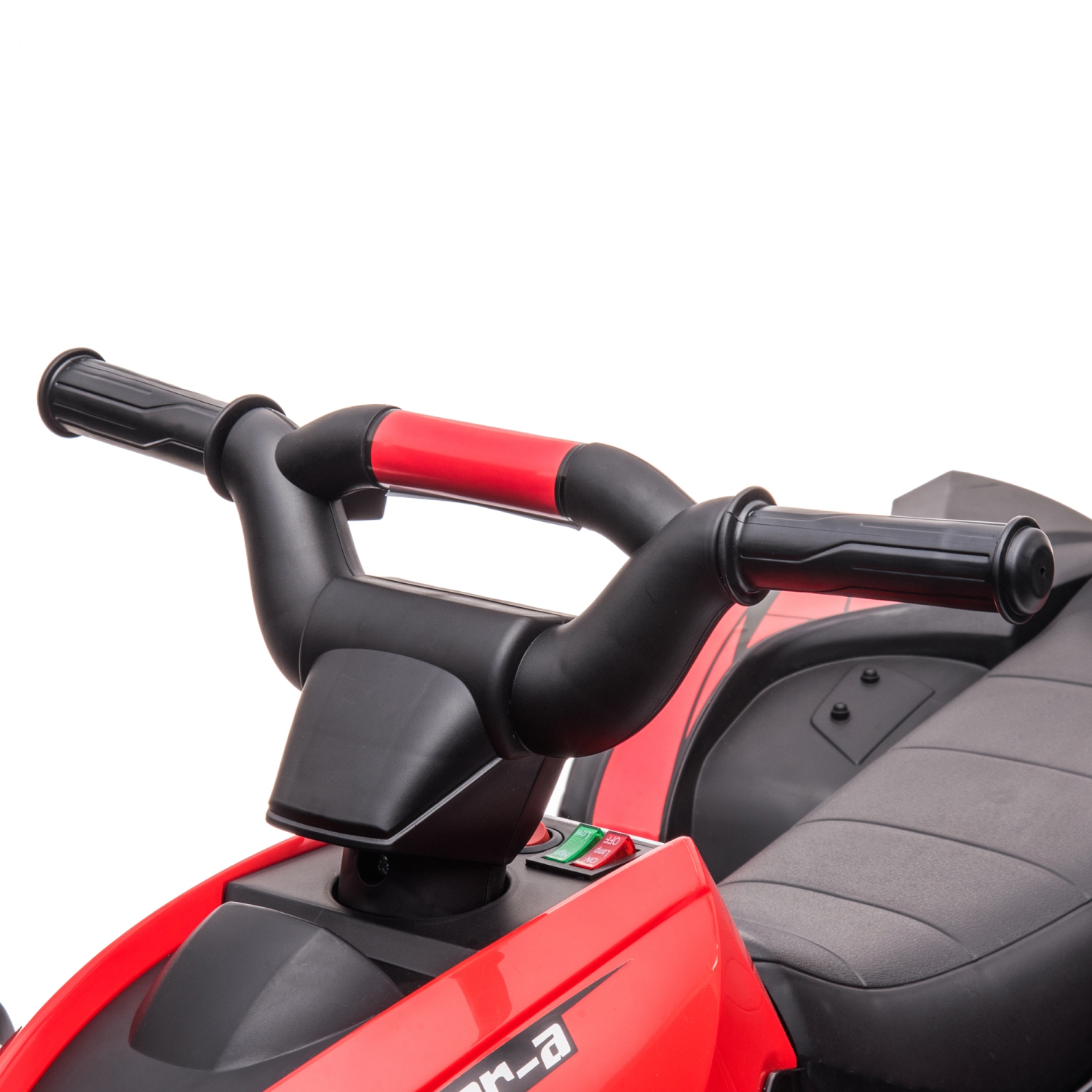 VTT 12&nbsp;V pour enfants, quad à quatre roues pour enfants avec musique, phares, vitesse élevée et basse, VTT électrique alimenté par batterie pour