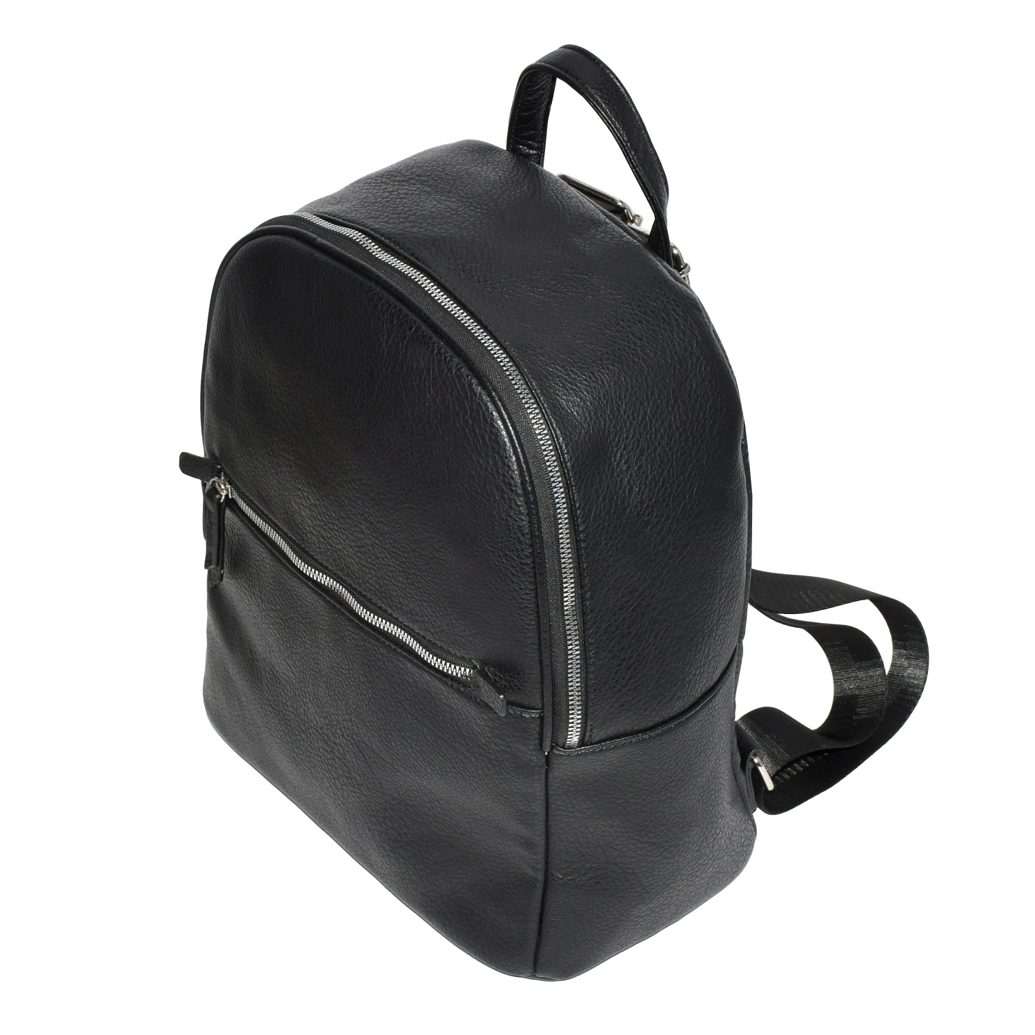 BACKPACK WITH FRONT ZIPPER POCKET - blush
