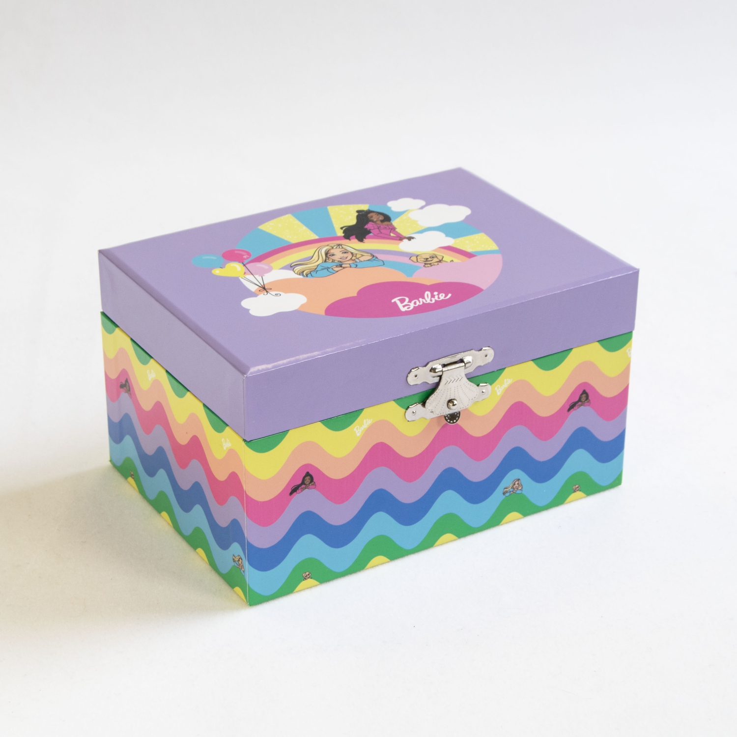 Coffret à bijoux musical Barbie Rainbow Ballerina de Gunther Mele et Co