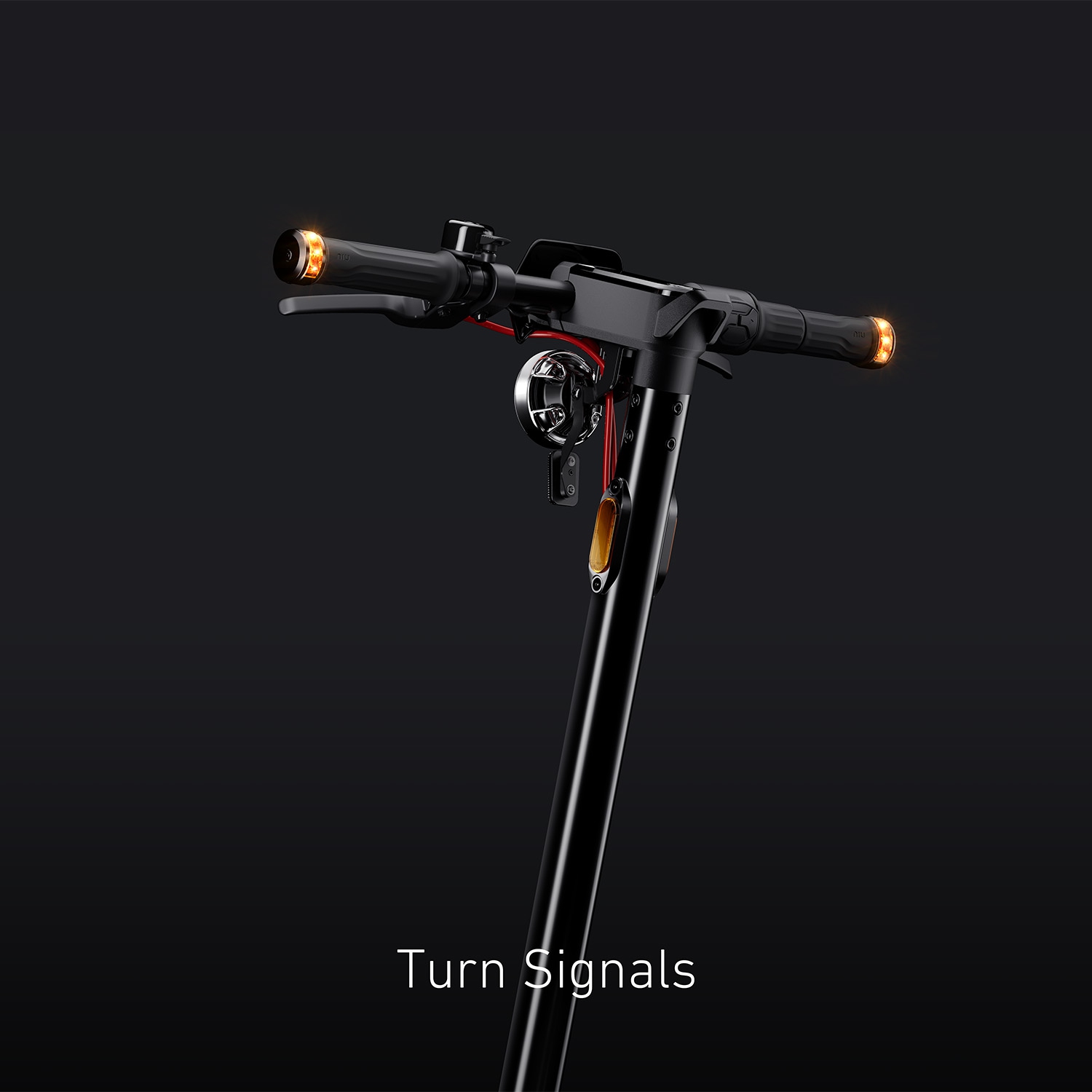 Trottinette électrique de 300P W 450&nbsp;W KQI de Niu noir