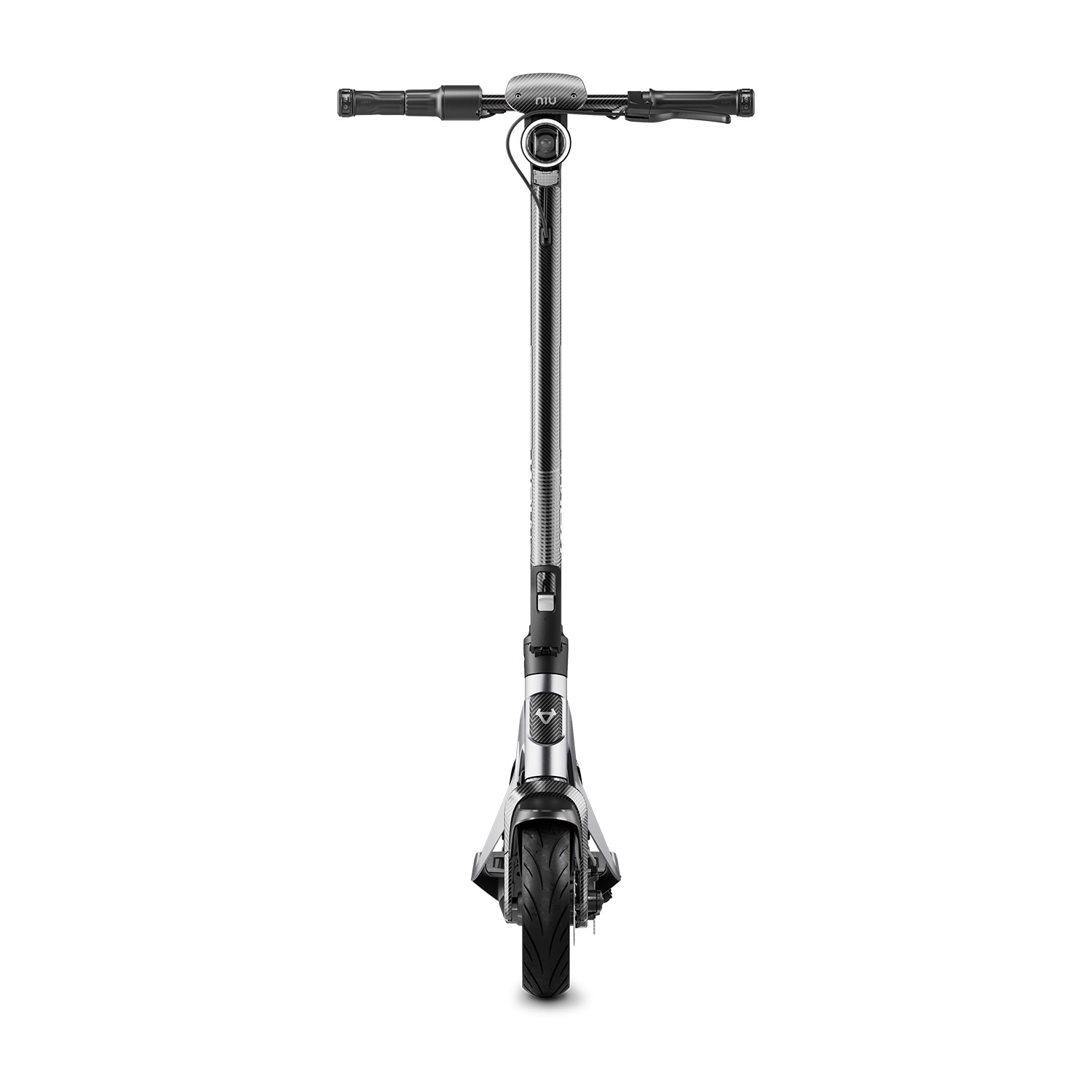 Trottinette électrique Air 350&nbsp;W KQI de Niu Argenté