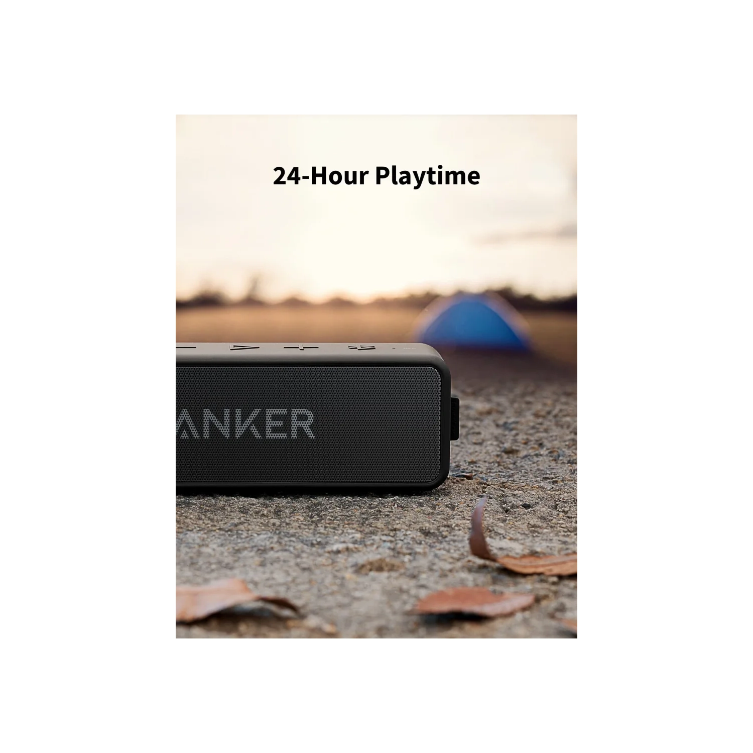 Haut-parleur Bluetooth portatif Soundcore 2 d'Anker - son stéréo 12 W, Bluetooth 5, BassUp, étanche IPX7, temps de jeu de 24 heures jumelage