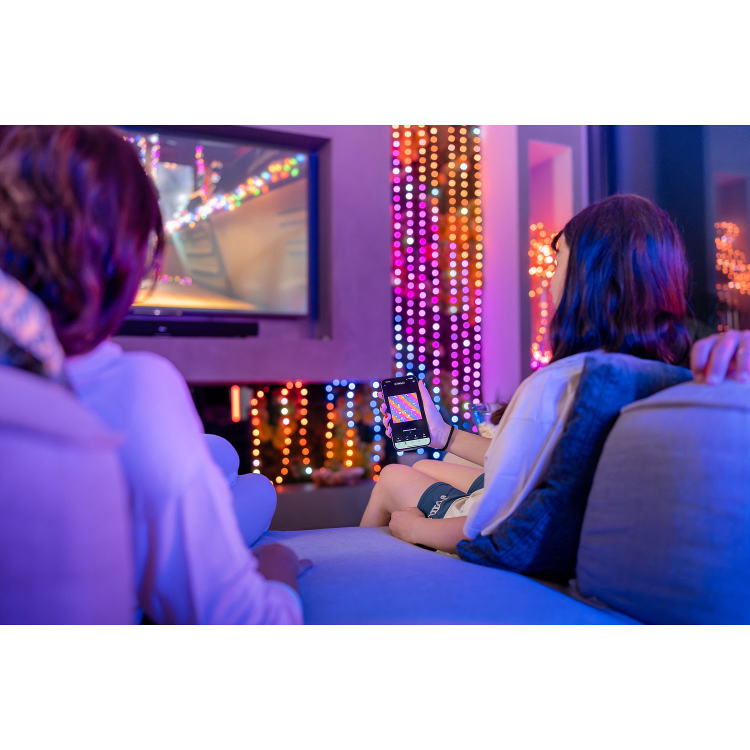 Twinkly Candies Smart RGB LED Lights - Pearl - 200 Lights