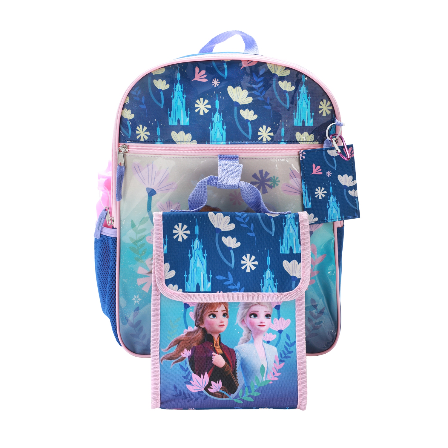 Disney Frozen Anna and Elsa Kids 16 Backpack and Lunch Bag 5 Piece Set Best Buy Canada