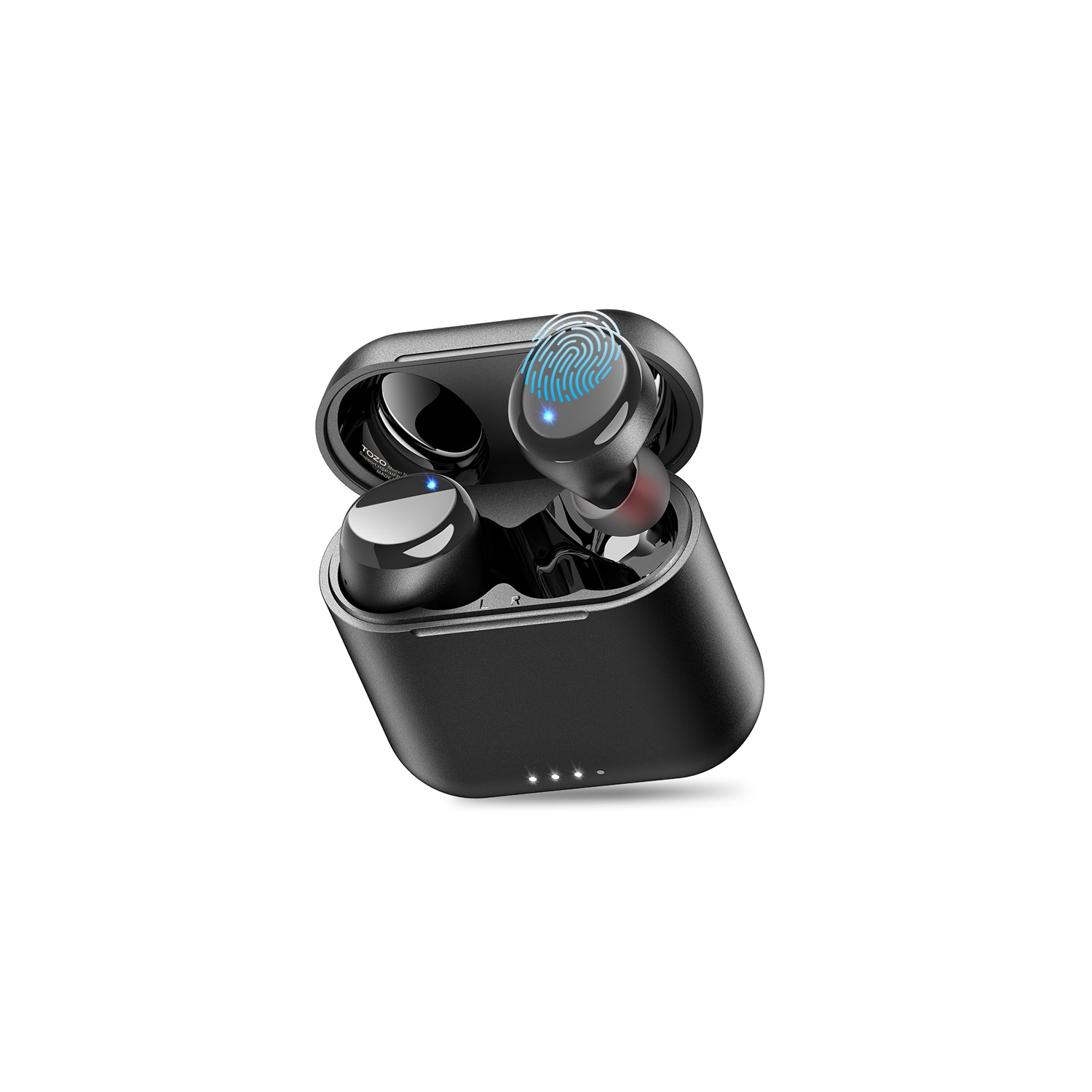 TOZO T6 mini Wireless Earbuds Bluetooth 5.3 Headphones, Ergonomic Design in-Ear Headset, 50Hrs Playtime with Wireless Charging Case, APP EQ