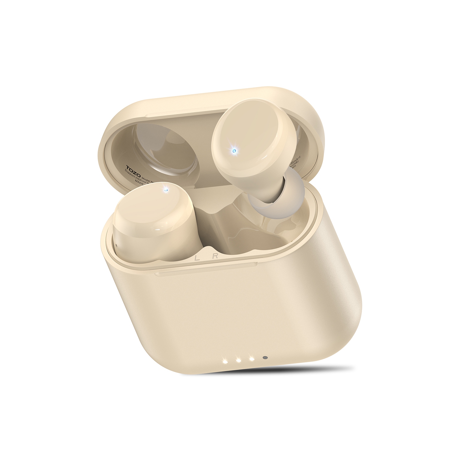 TOZO T6 mini Wireless Earbuds Bluetooth 5.3 Headphones, Ergonomic Design in-Ear Headset, 50Hrs Playtime with Wireless Charging Case, APP EQ