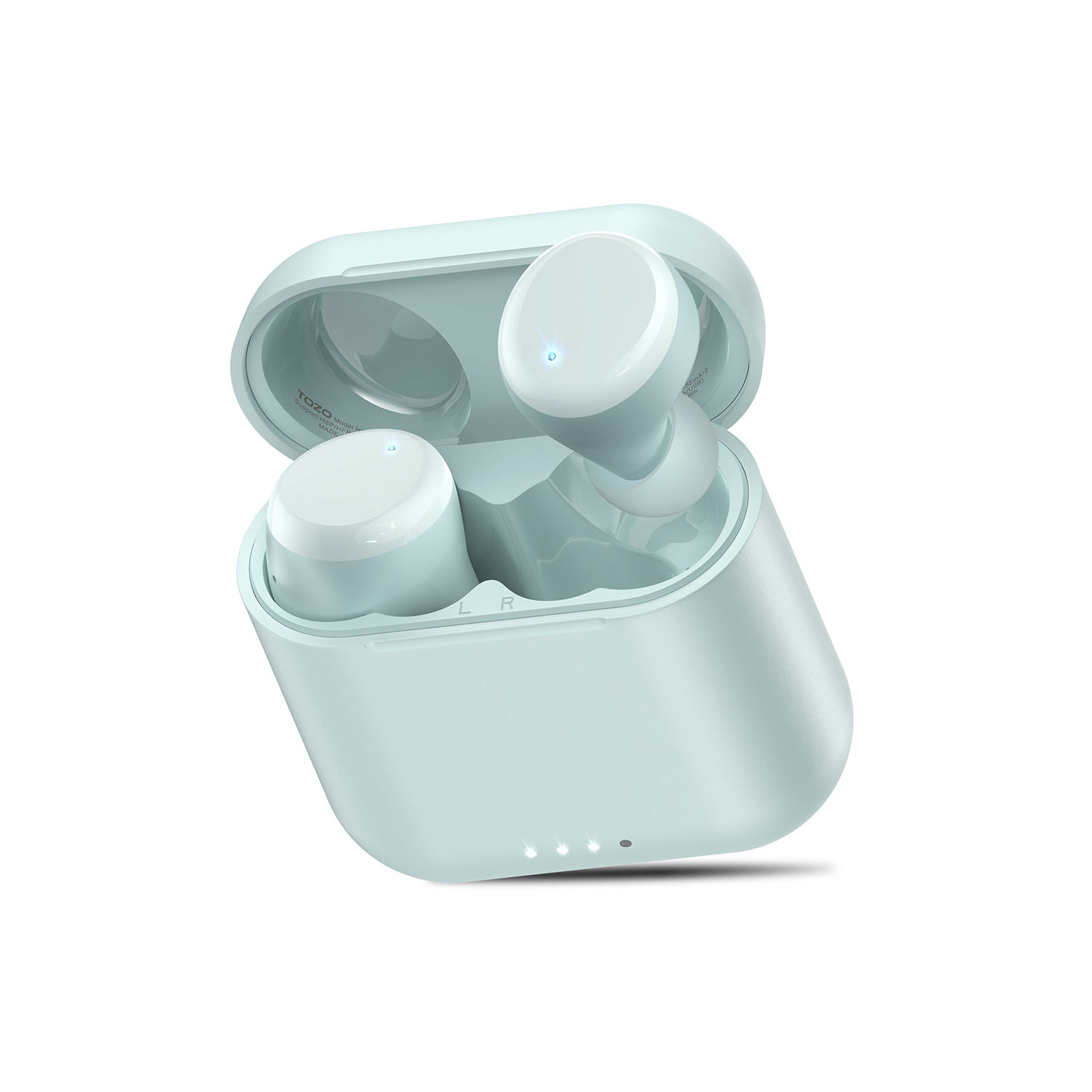 TOZO T6 mini Wireless Earbuds Bluetooth 5.3 Headphones, Ergonomic Design in-Ear Headset, 50Hrs Playtime with Wireless Charging Case, APP EQ