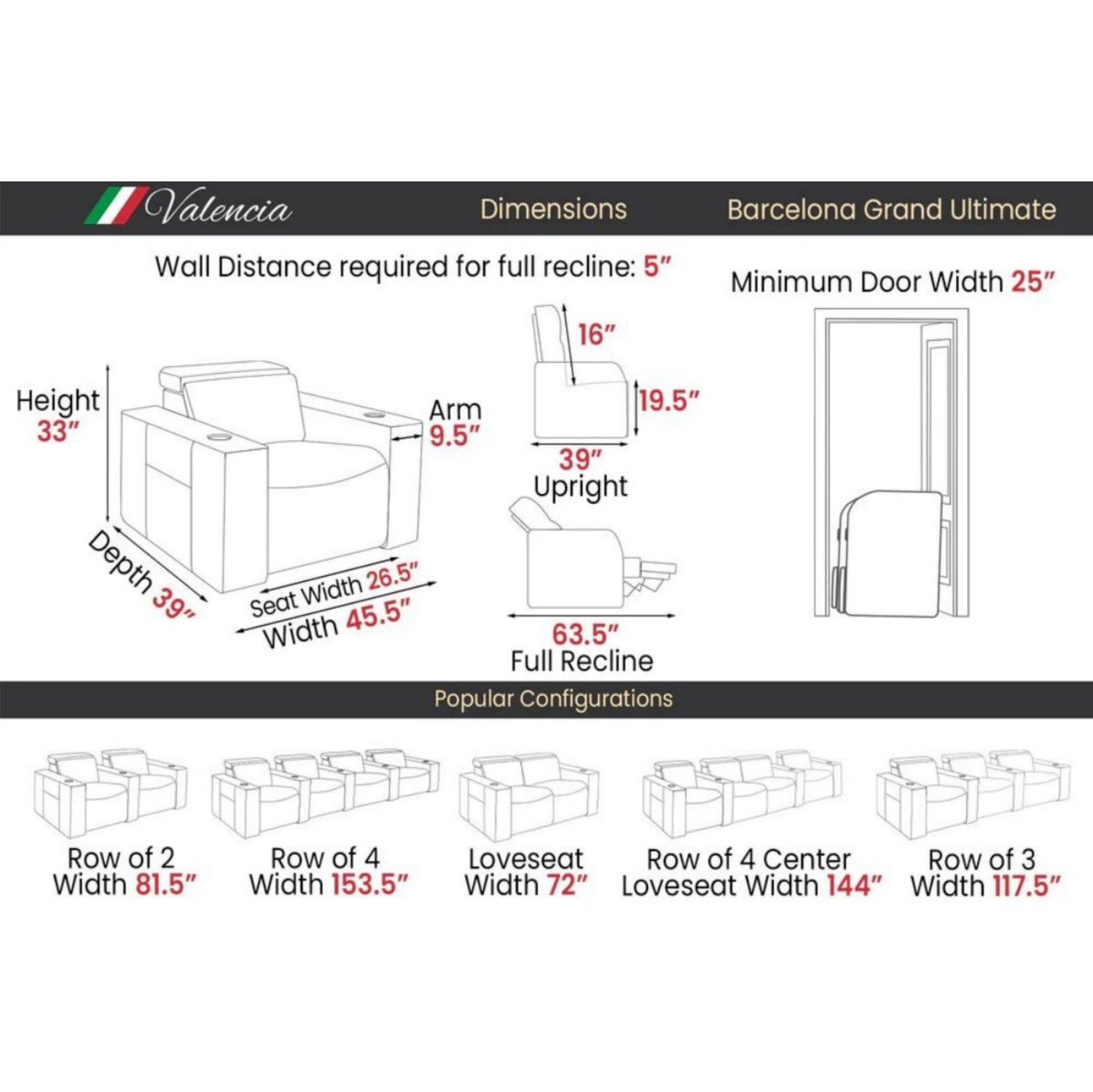 Valencia Barcelona Grand Ultimate Luxury Edition - Encased in our 100% premium traditional Italian leather front to back. -