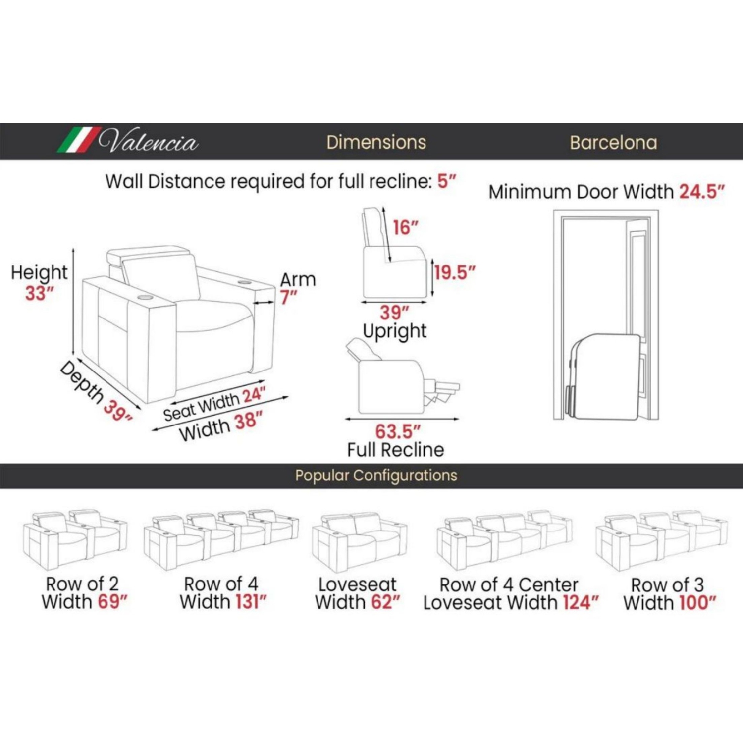 Valencia Barcelona Ultimate Luxury Edition - 100% covered in Matte Super Supple Semi-Aniline Italian Nappa Leather 20000 -