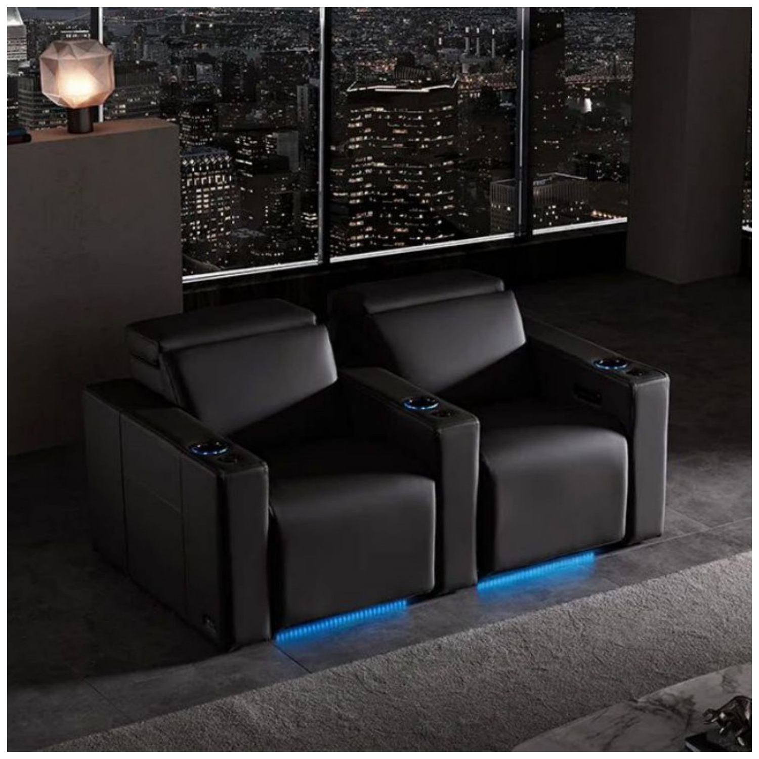 Valencia Barcelona Ultimate Luxury Edition, 100 % recouvert de cuir Nappa italien semi-aniline mat très souple 20000