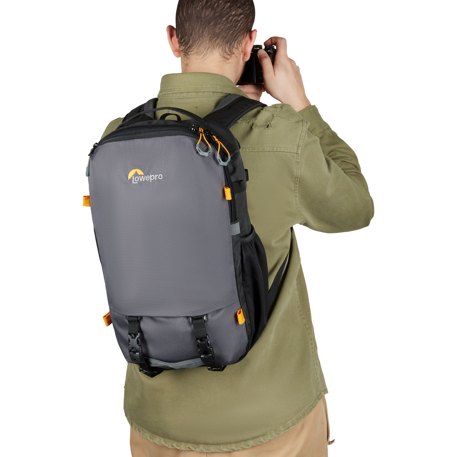 Sac à dos Trekker Lite BP 150 de Lowepro pour appareil photo sans miroir - Gris