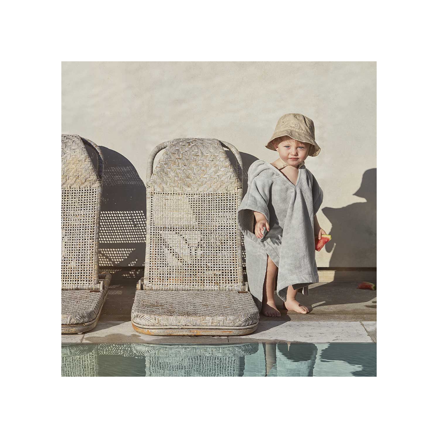 Elodie détails - Bath Poncho - Mineral Green