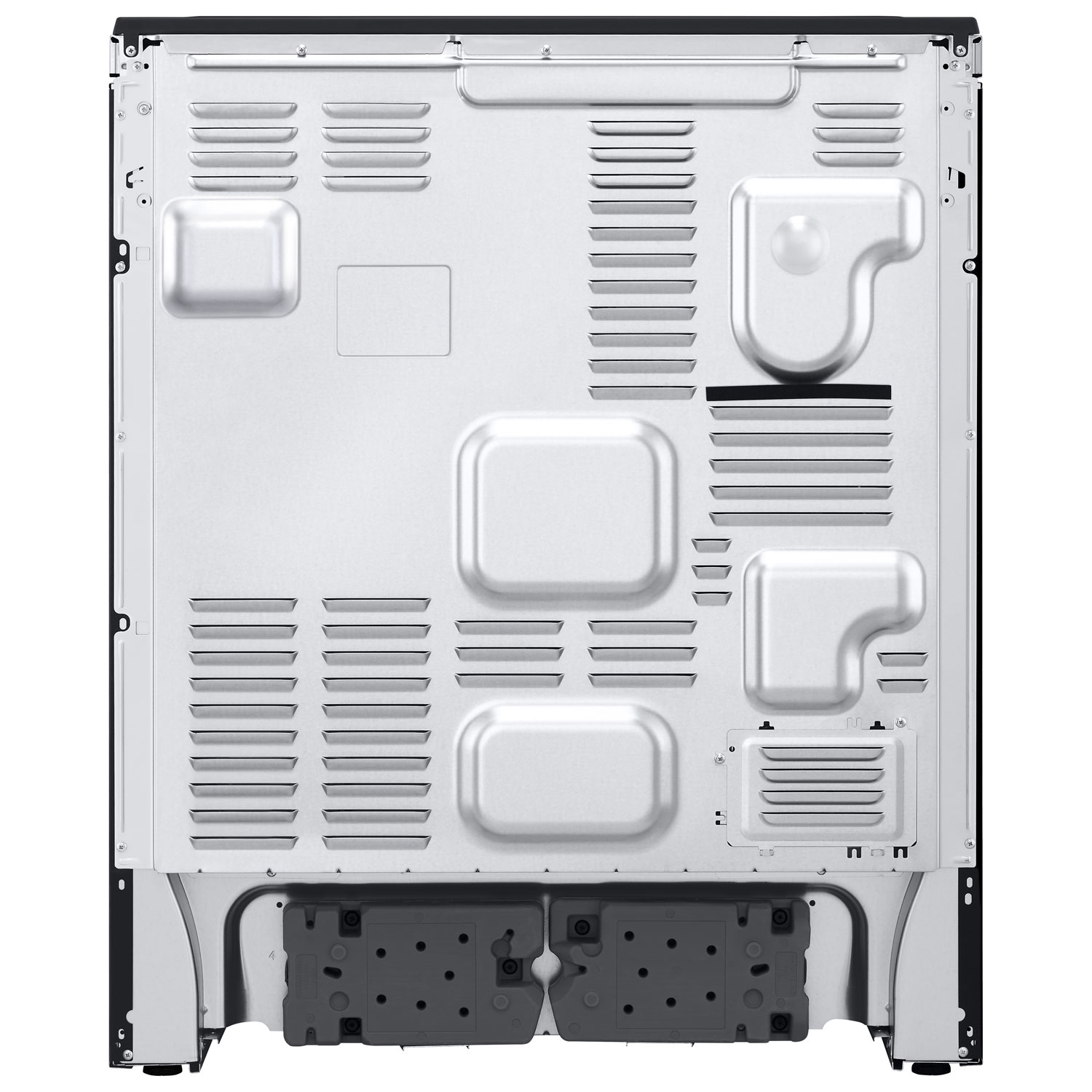 Cuisinière à induction intelligente encastrable avec convection véritable et friture à l'air 6,3 pi³ 30 po de LG - Inox