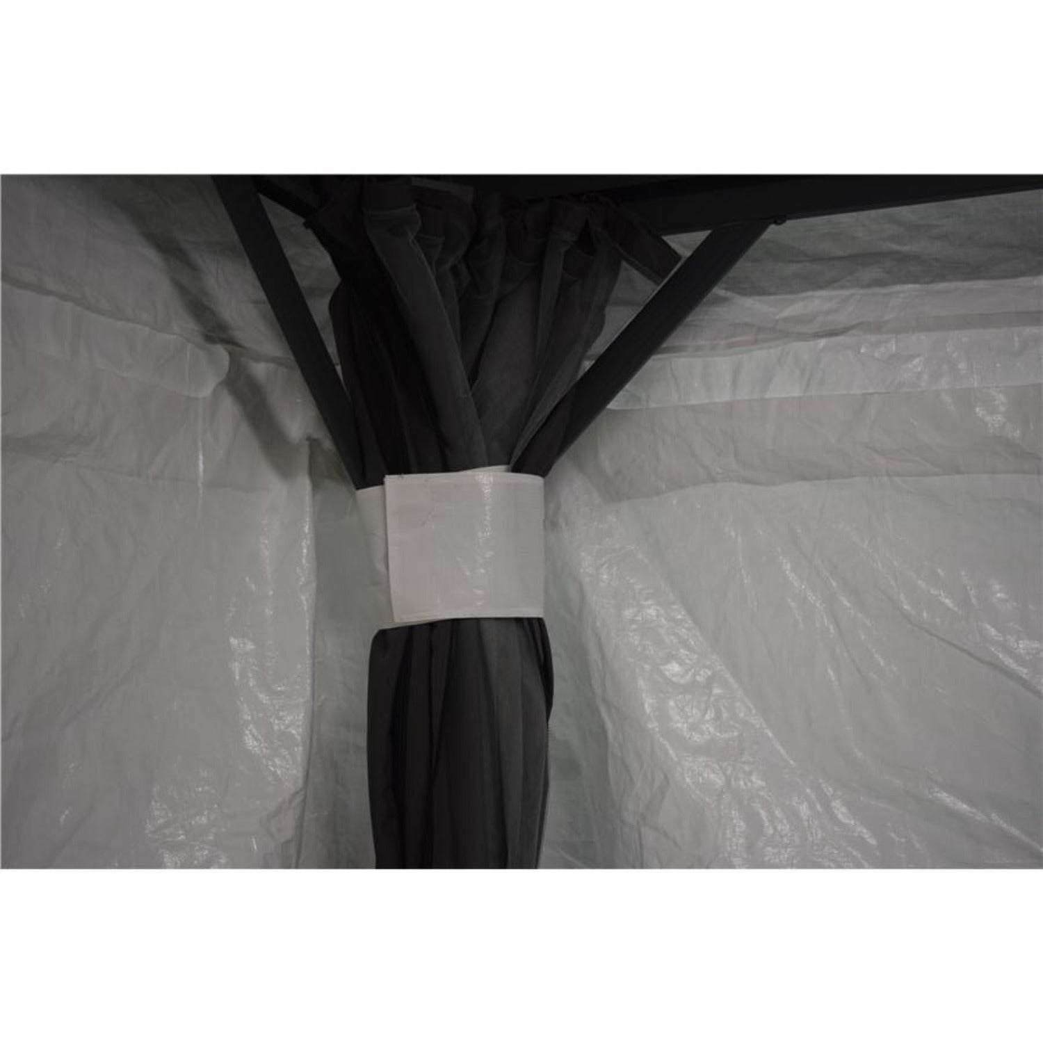 F. Corriveau International - Winter Shelter for Gazebo, 8' x 8', White