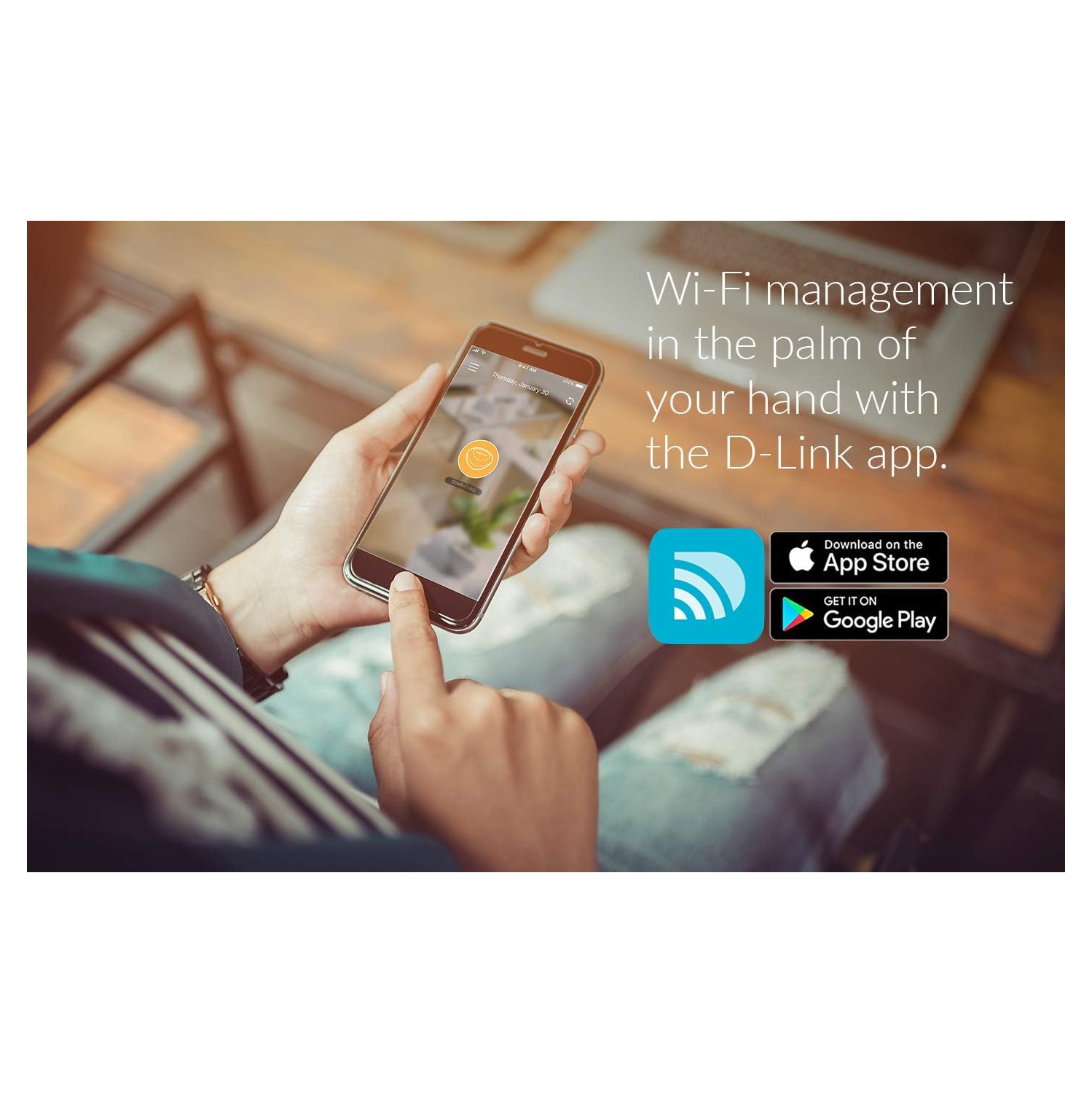 Brand New- D-Link COVR Dual Band AC1200 Whole Home Mesh Wi-Fi System 3pk - COVR-C1213