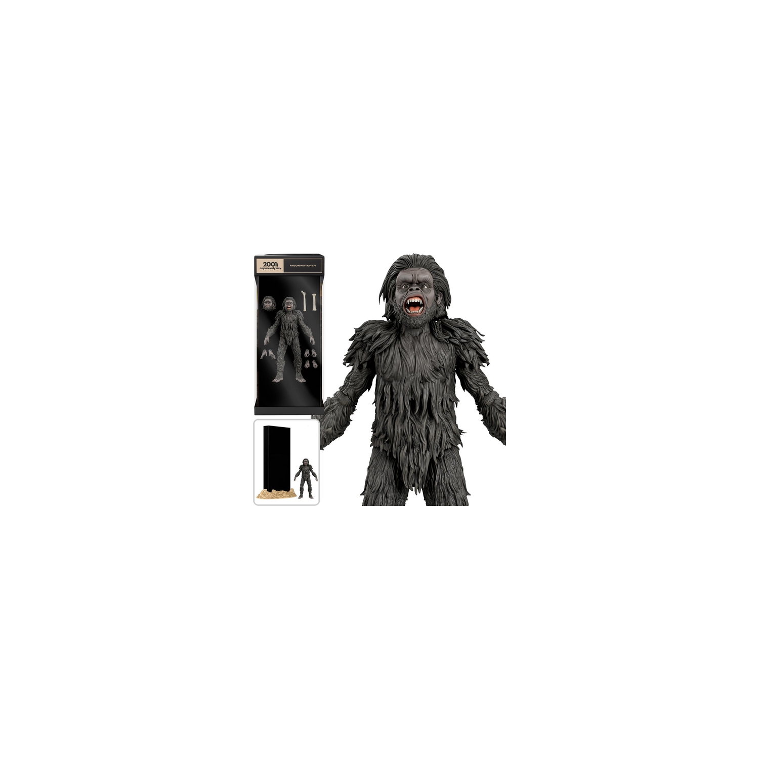2001 : A Space Odyssey Ultimates Moon Watcher Moonwatcher 7 po figurine d'action Super7 SUP81130