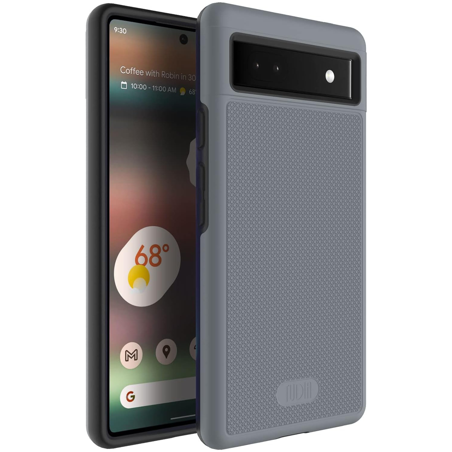 TUDIA MergeGrip Google Pixel 6a Case Military Grade - Gray