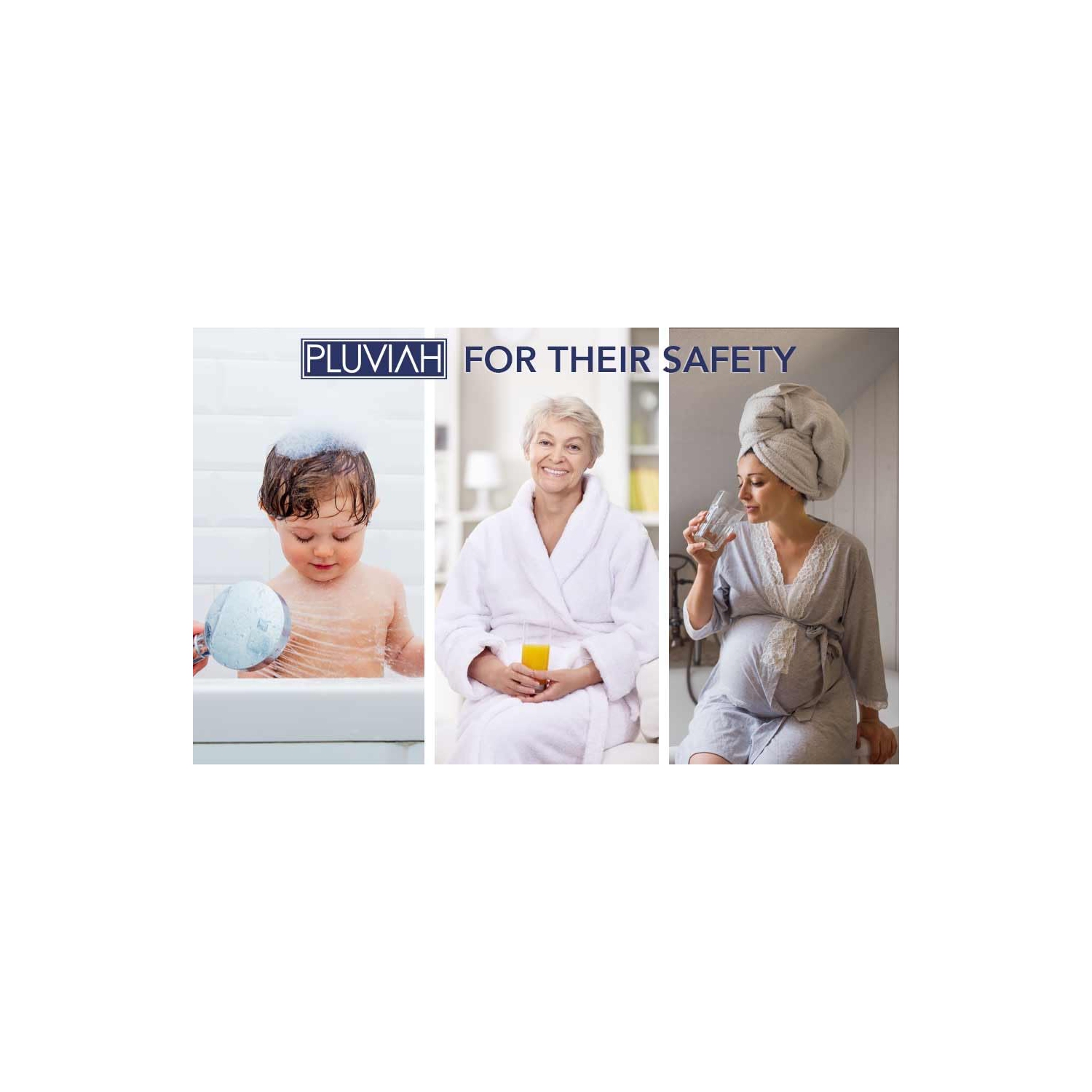 Pluviah – barre d’appui pour salle de bain pour aînés, rail pour douche, toilettes, baignoire, handicap, personnes âgées, blessure, enfant, poignée