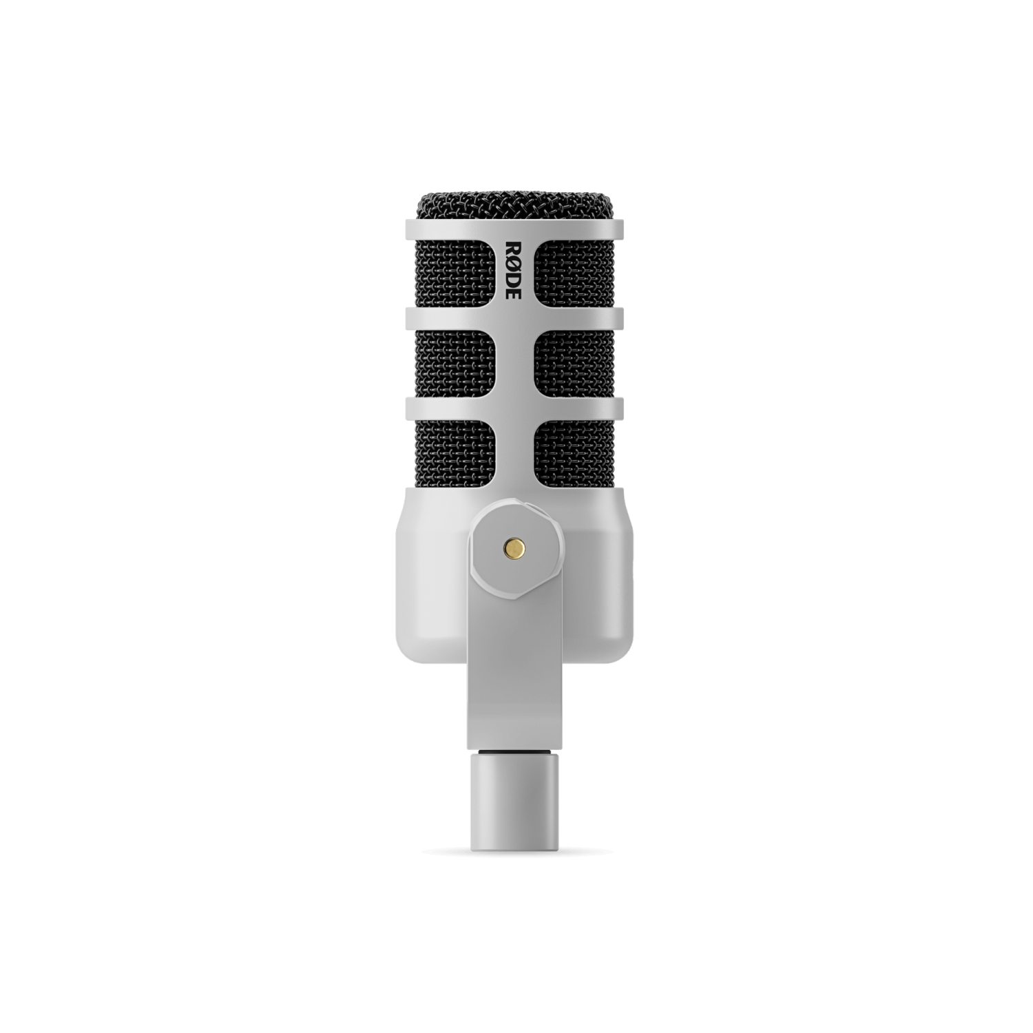 Microphone dynamique POUR baladoémissions PodMic de RODE - Blanc